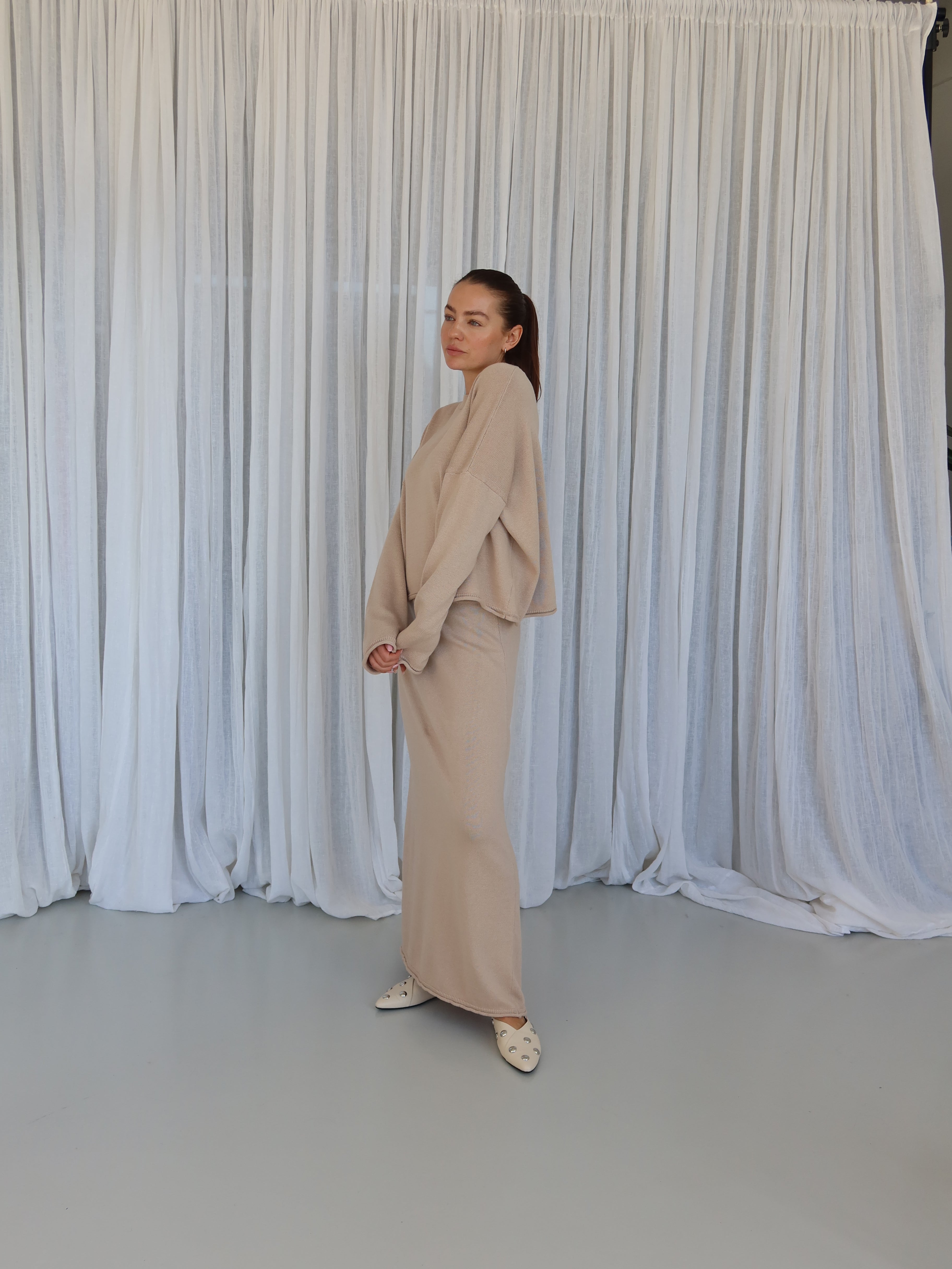 ANTONELLA SKIRT beige