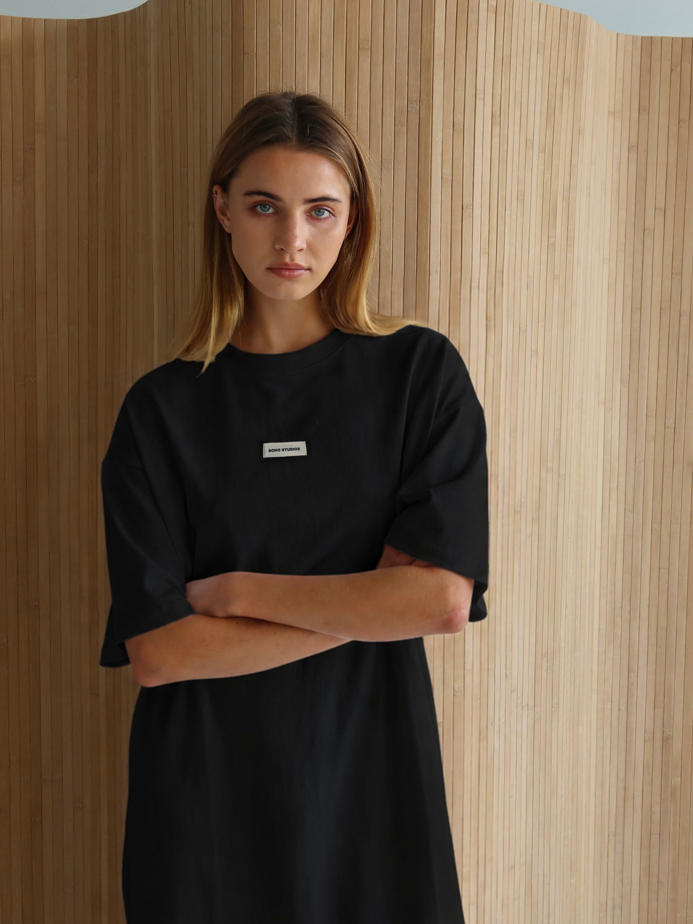 SOHO STUDIOS MAXI DRESS black