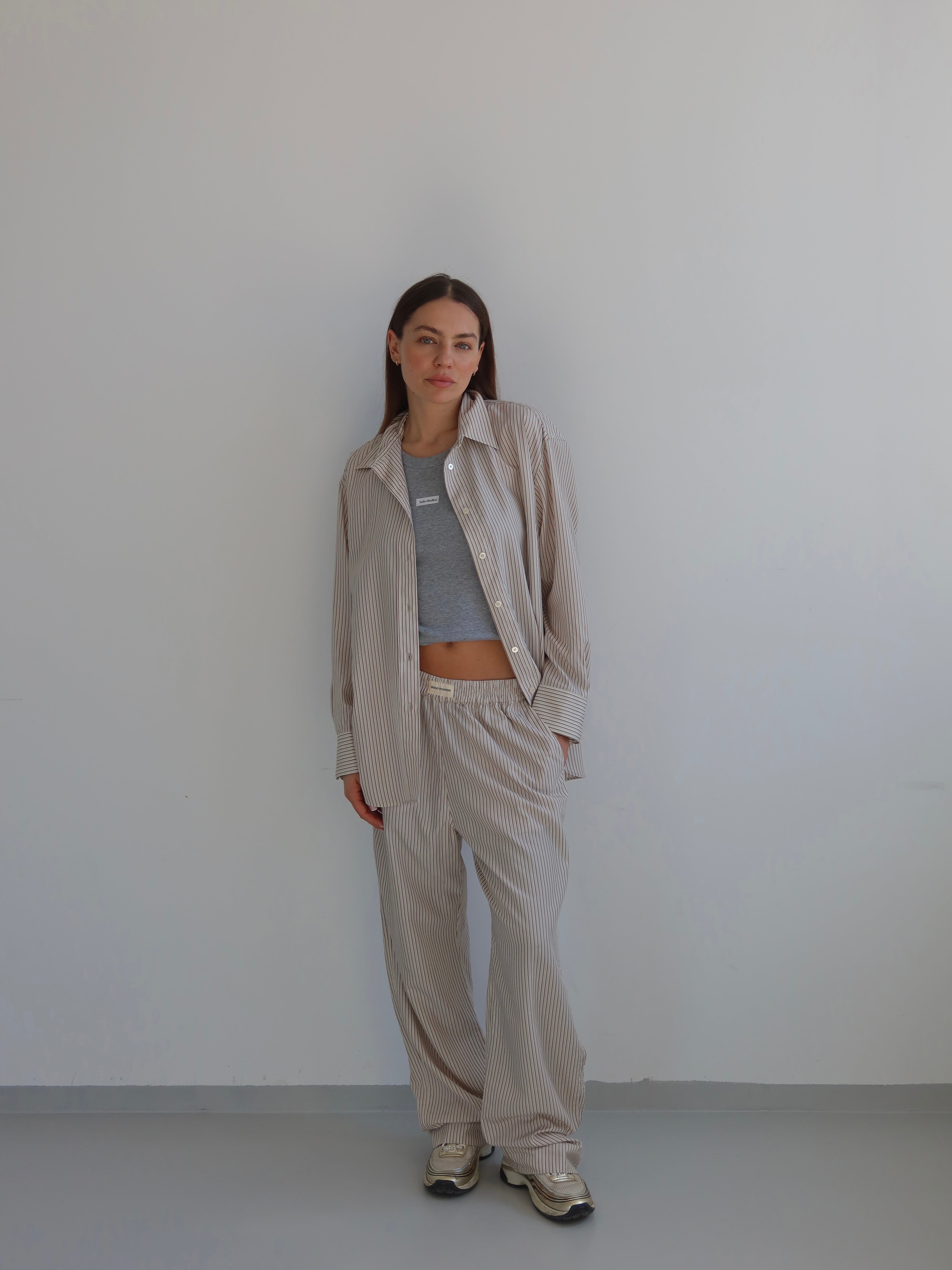 SOHO STUDIOS LIV Tank Top grey melange