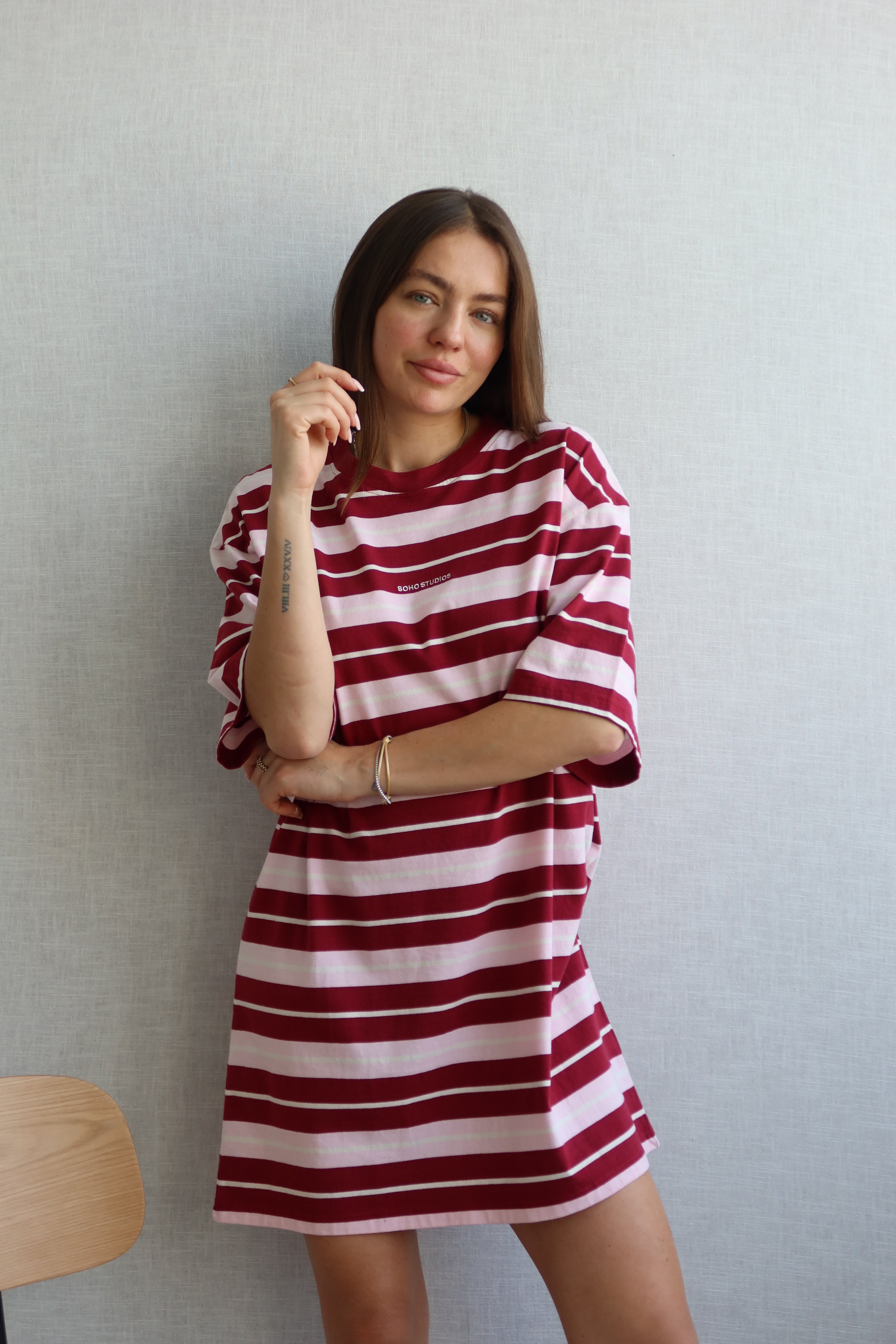 ALVA DRESS MULTISTRIPE