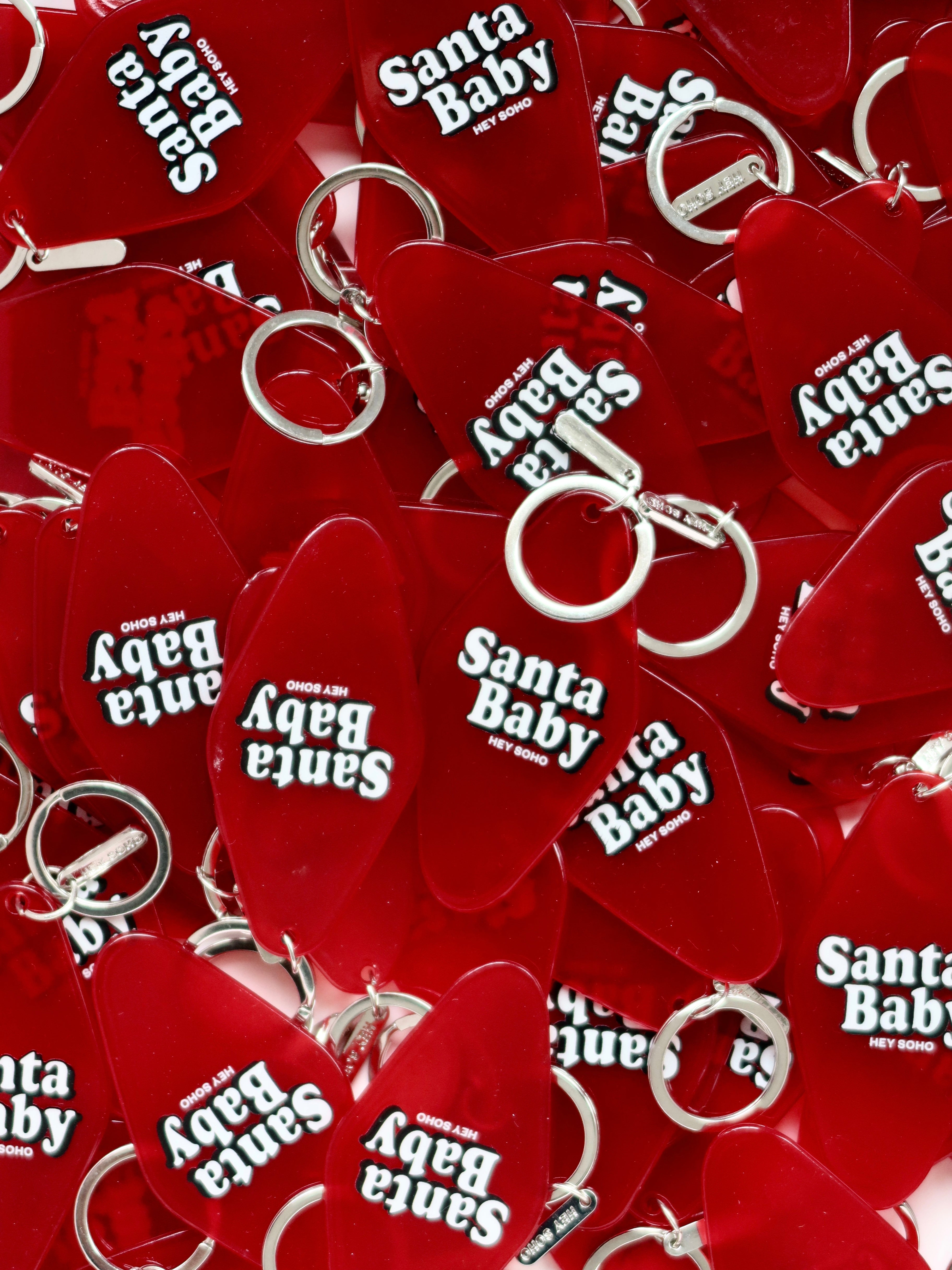 HEY SOHO SANTA BABY SCHLÜSSELANHÄNGER