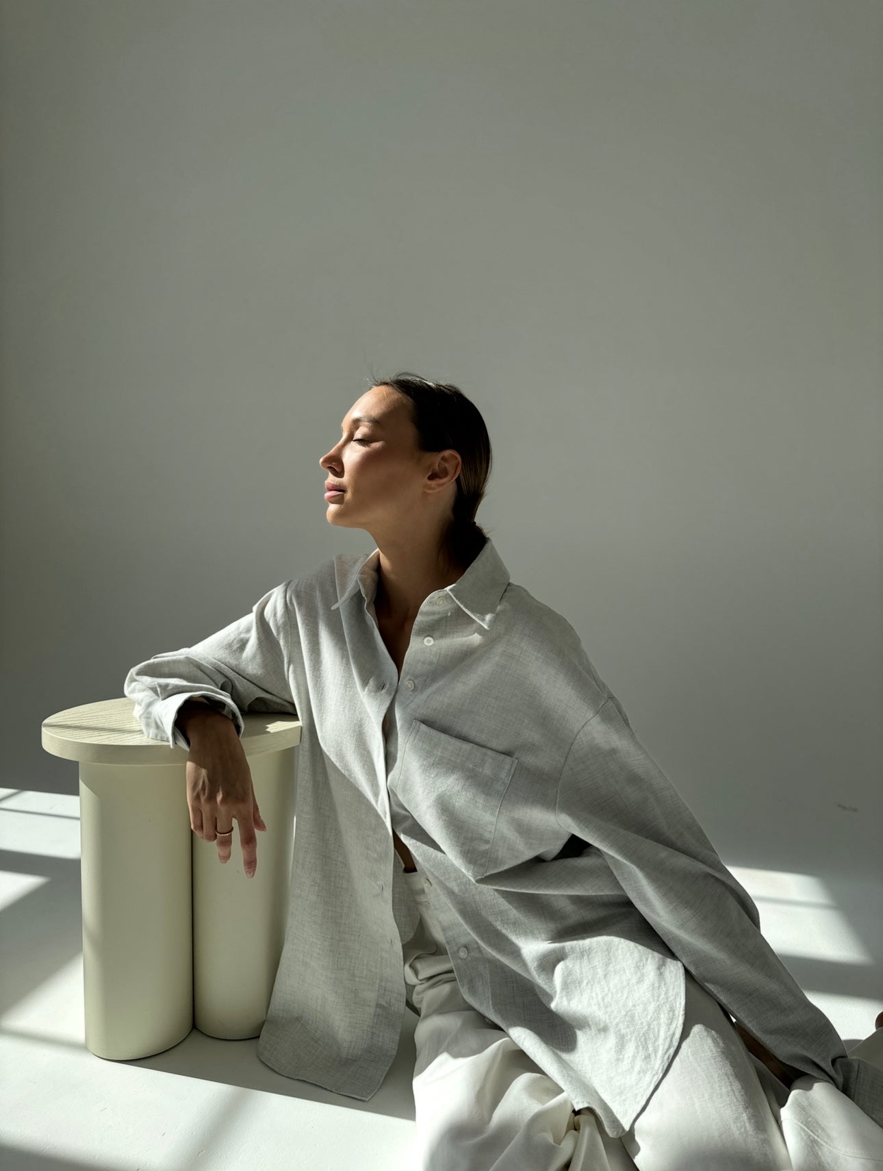 SOHO STUDIOS LUNA light grey melange