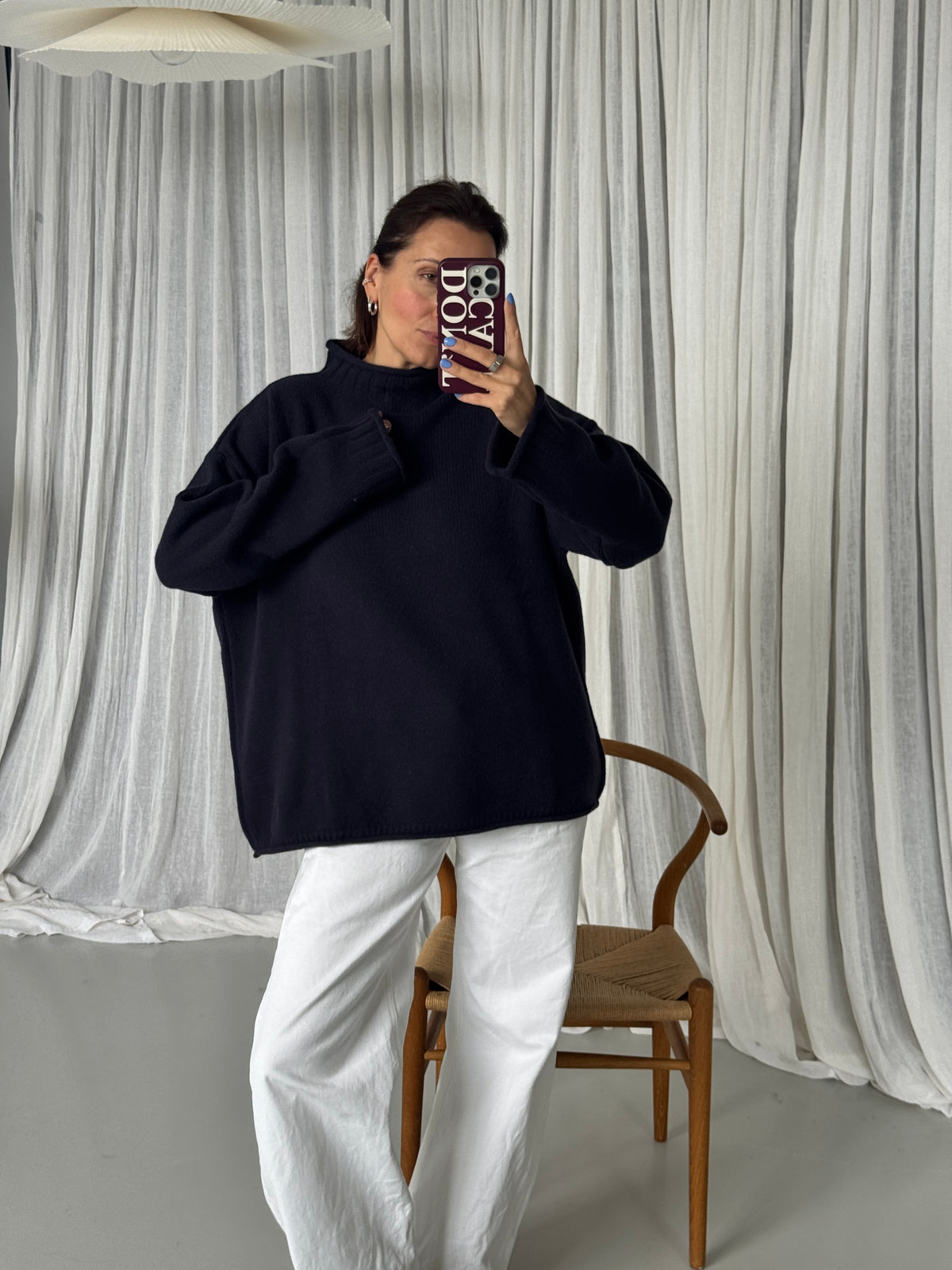 SOPHIA PULLOVER NAVY
