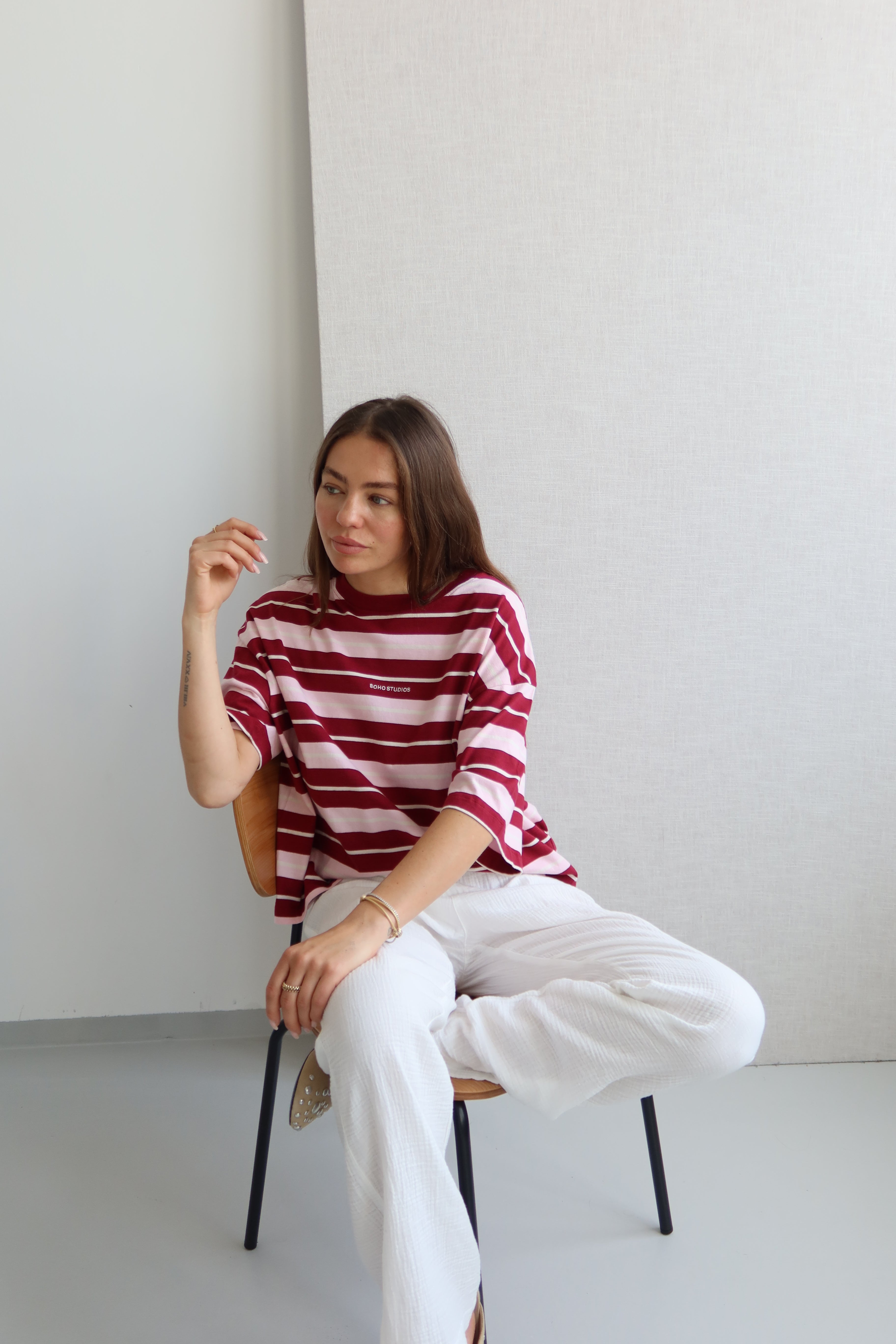 LUCY T-SHIRT MULTISTRIPE