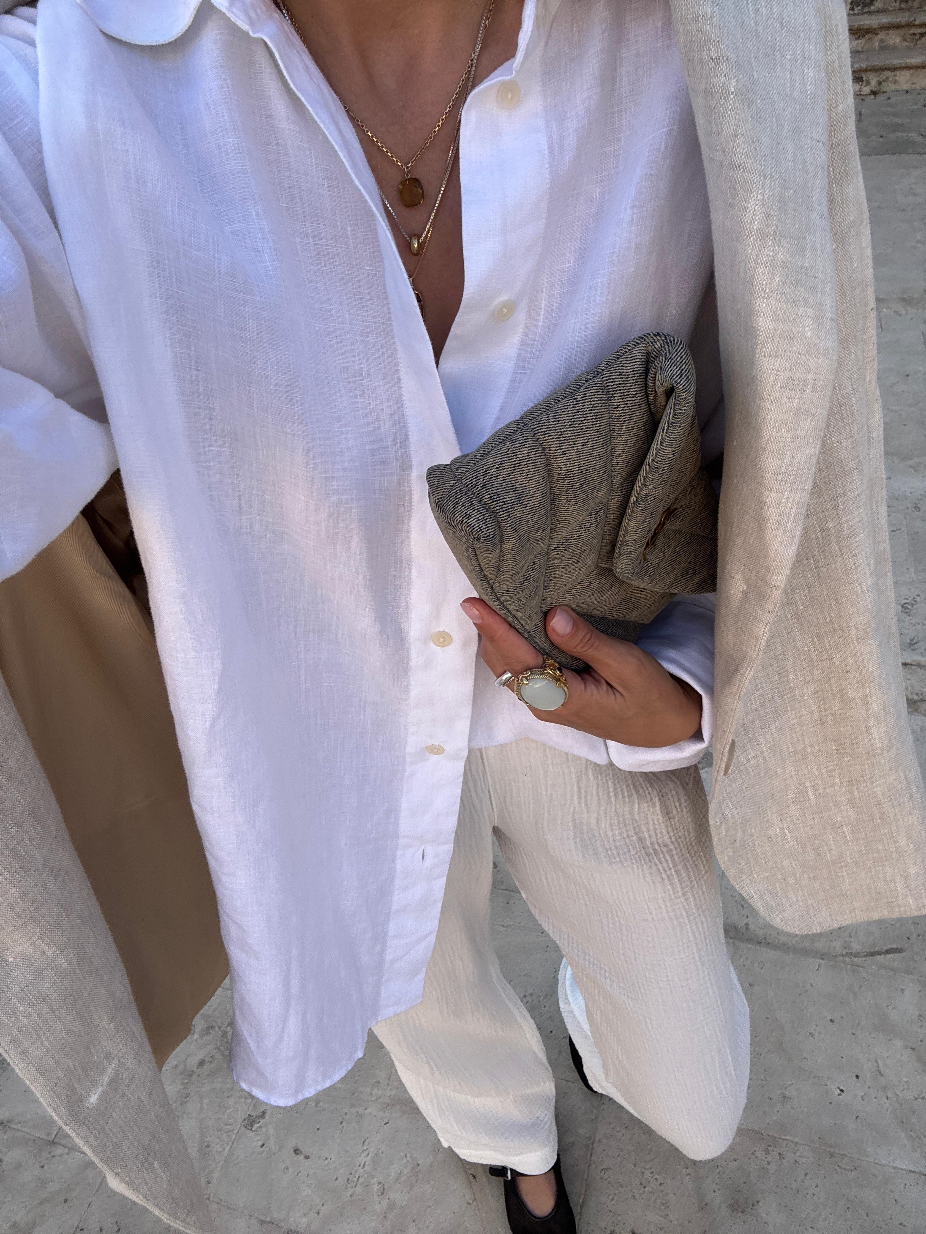 ELISA LINEN BLOUSE