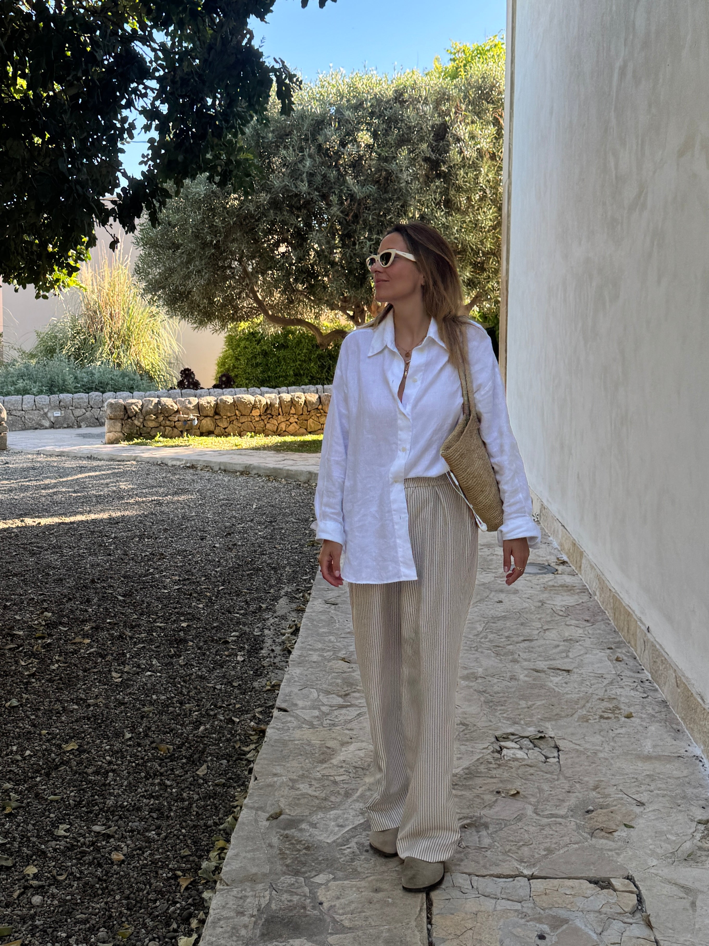 ELISA LINEN BLOUSE