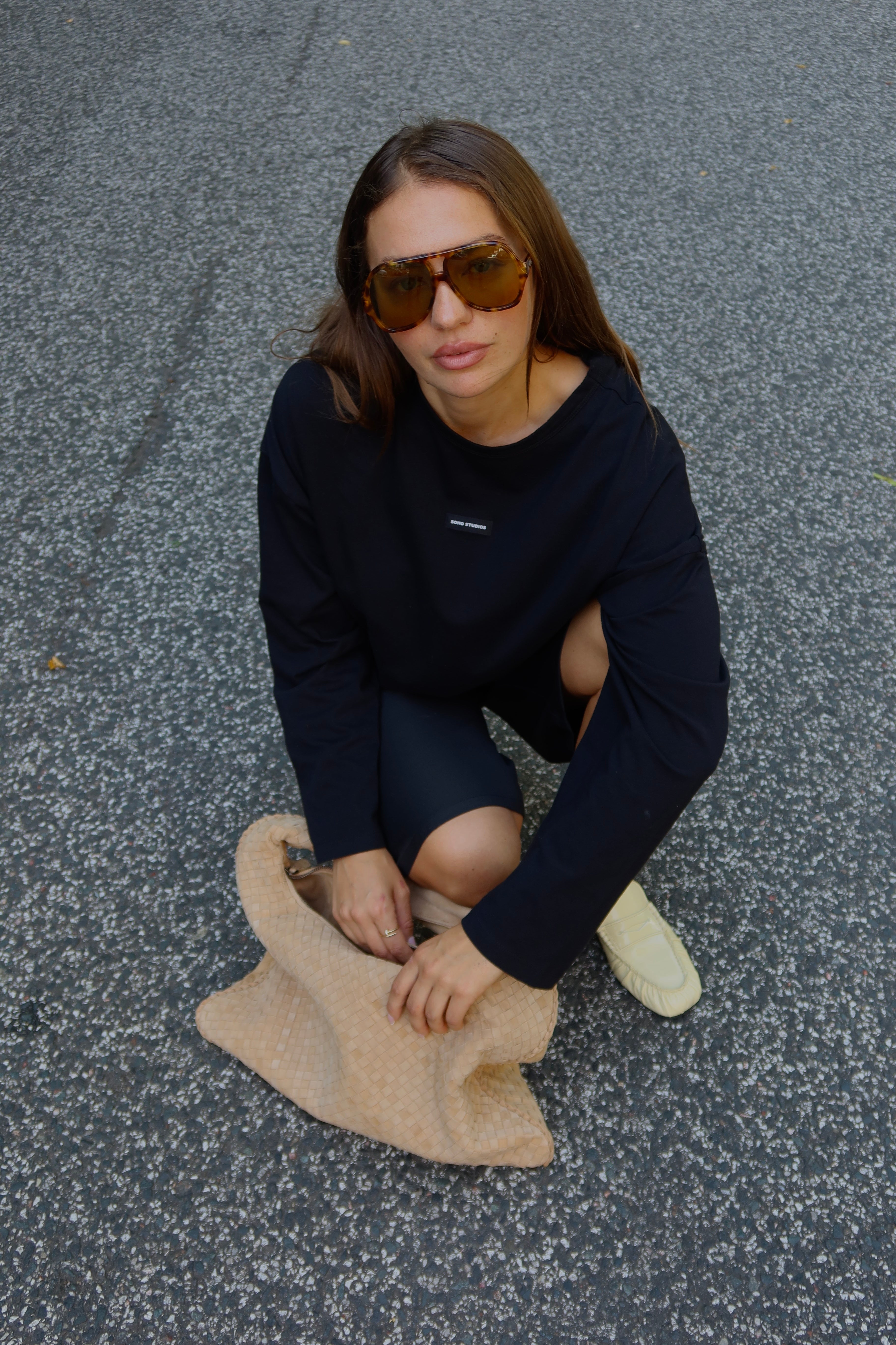 SOHO STUDIOS LIA Longsleeve black