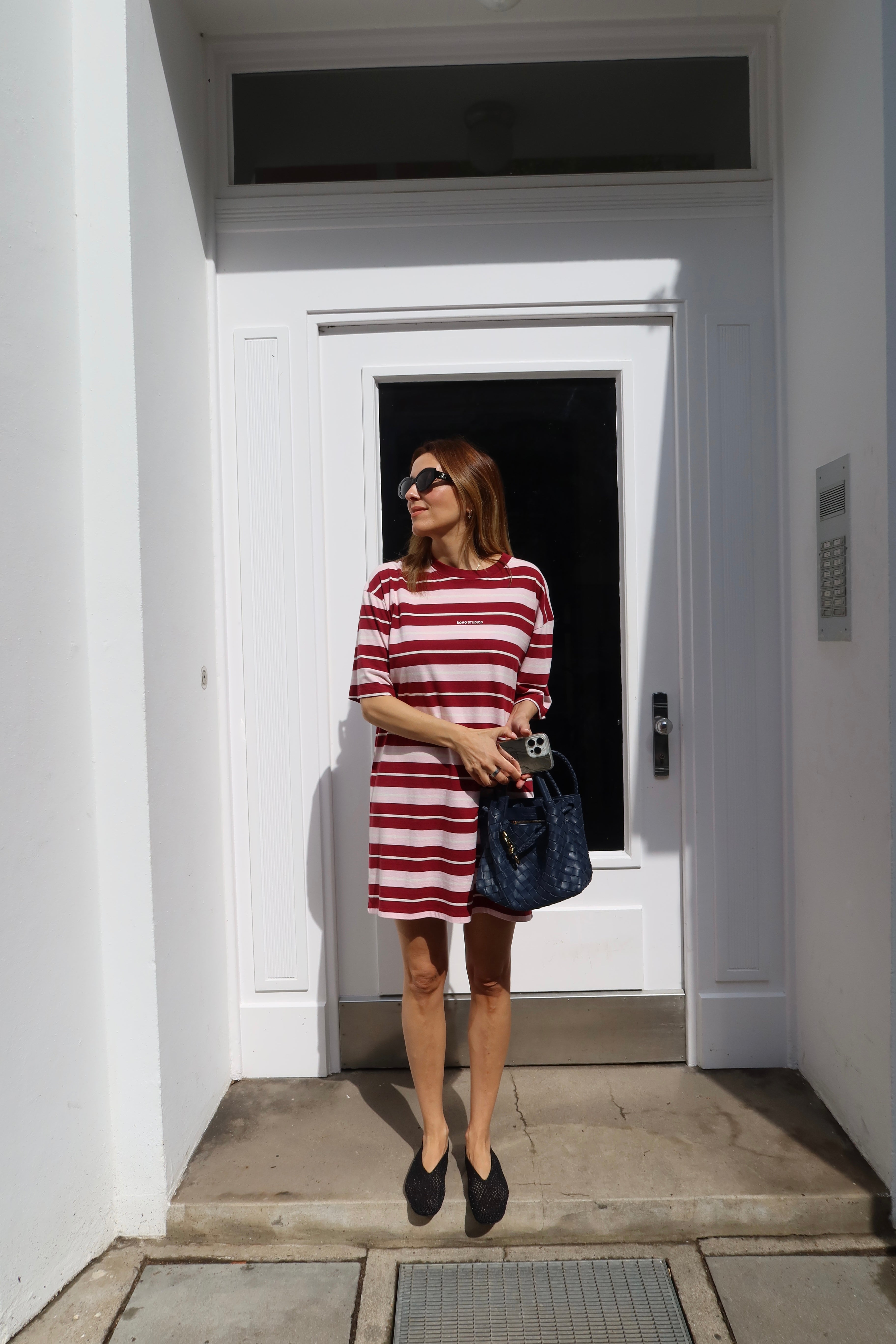 ALVA DRESS MULTISTRIPE