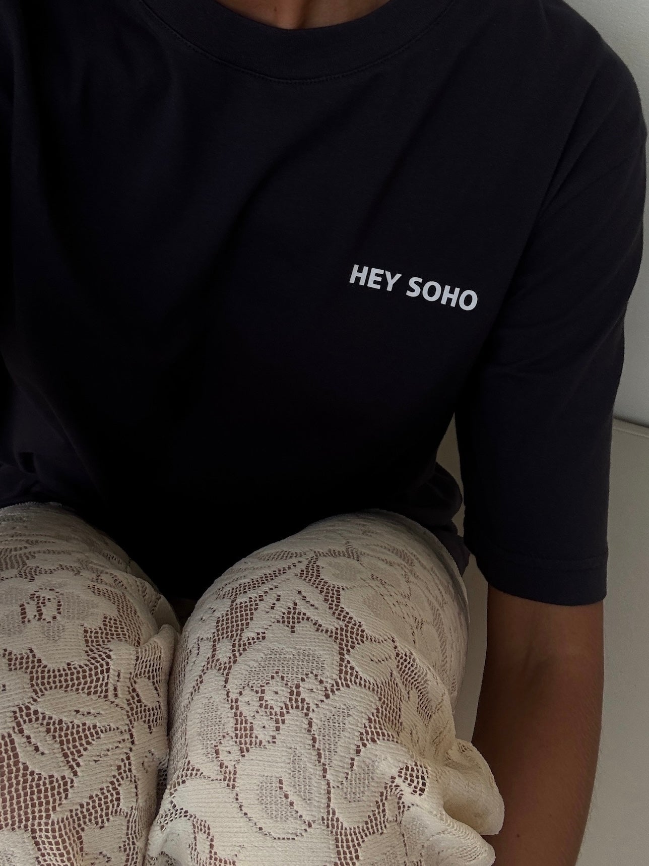 BUONGIORNO T-SHIRT navy I white