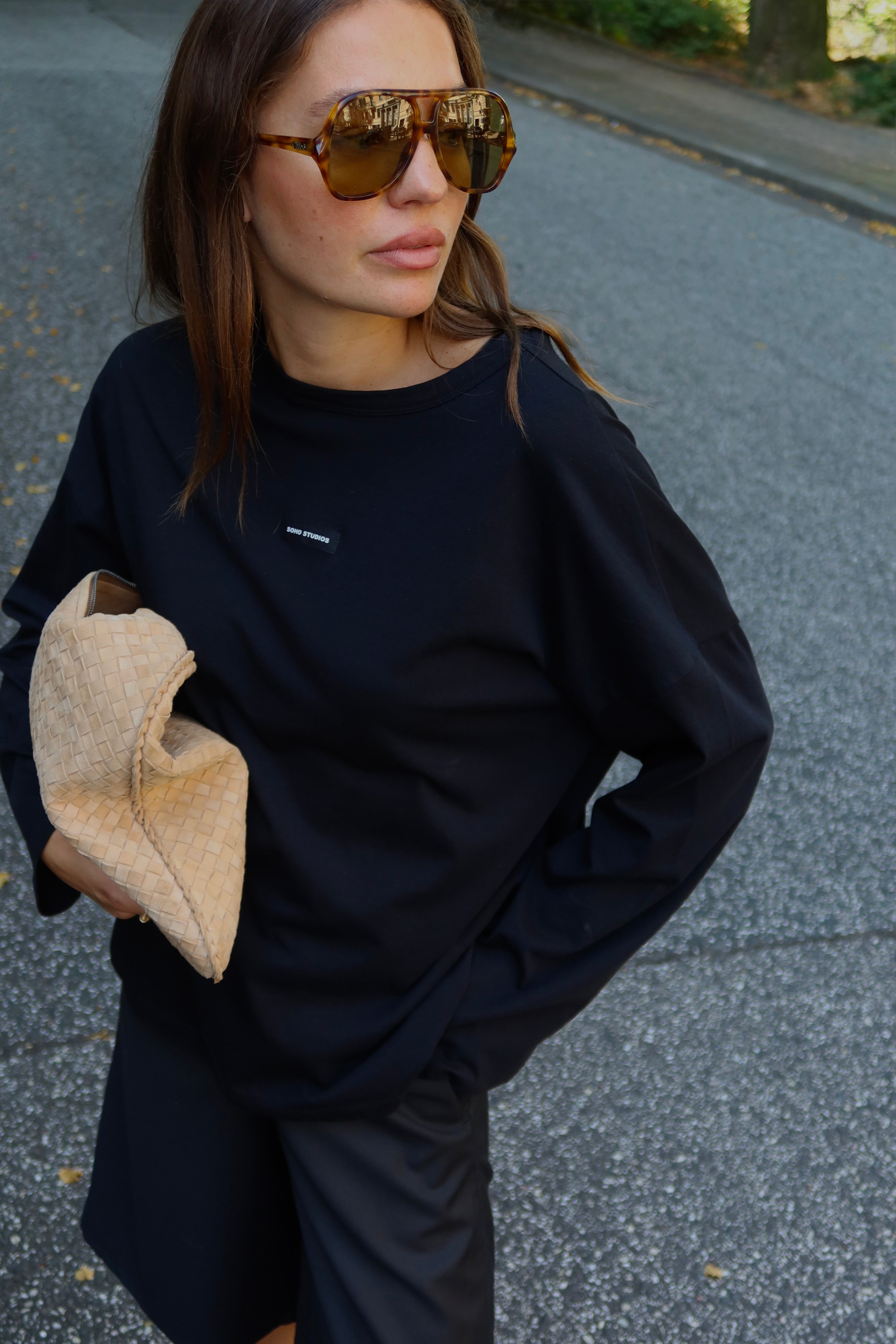 SOHO STUDIOS LIA Longsleeve black