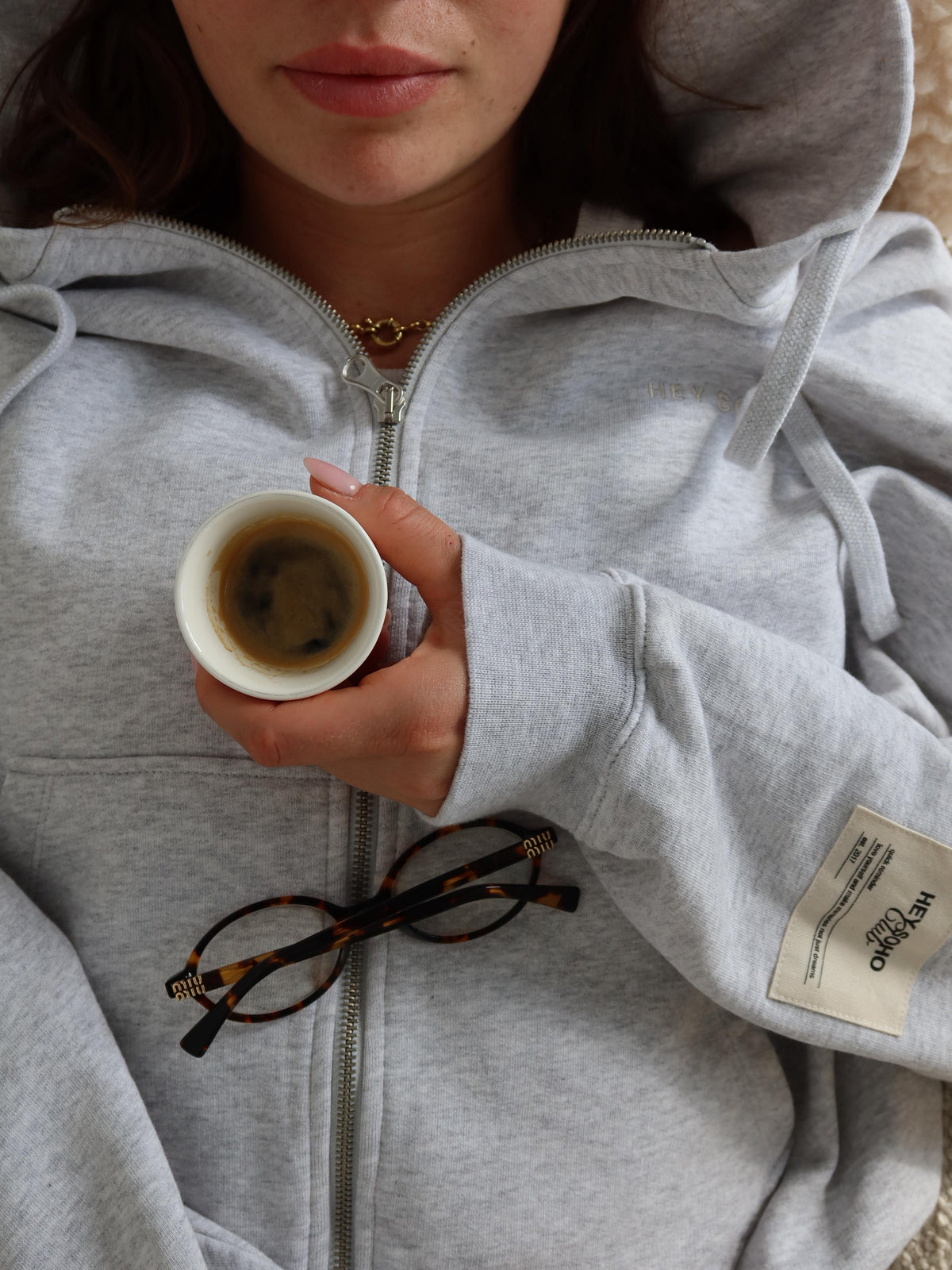 HEY SOHO BASIC SWEATJACKET