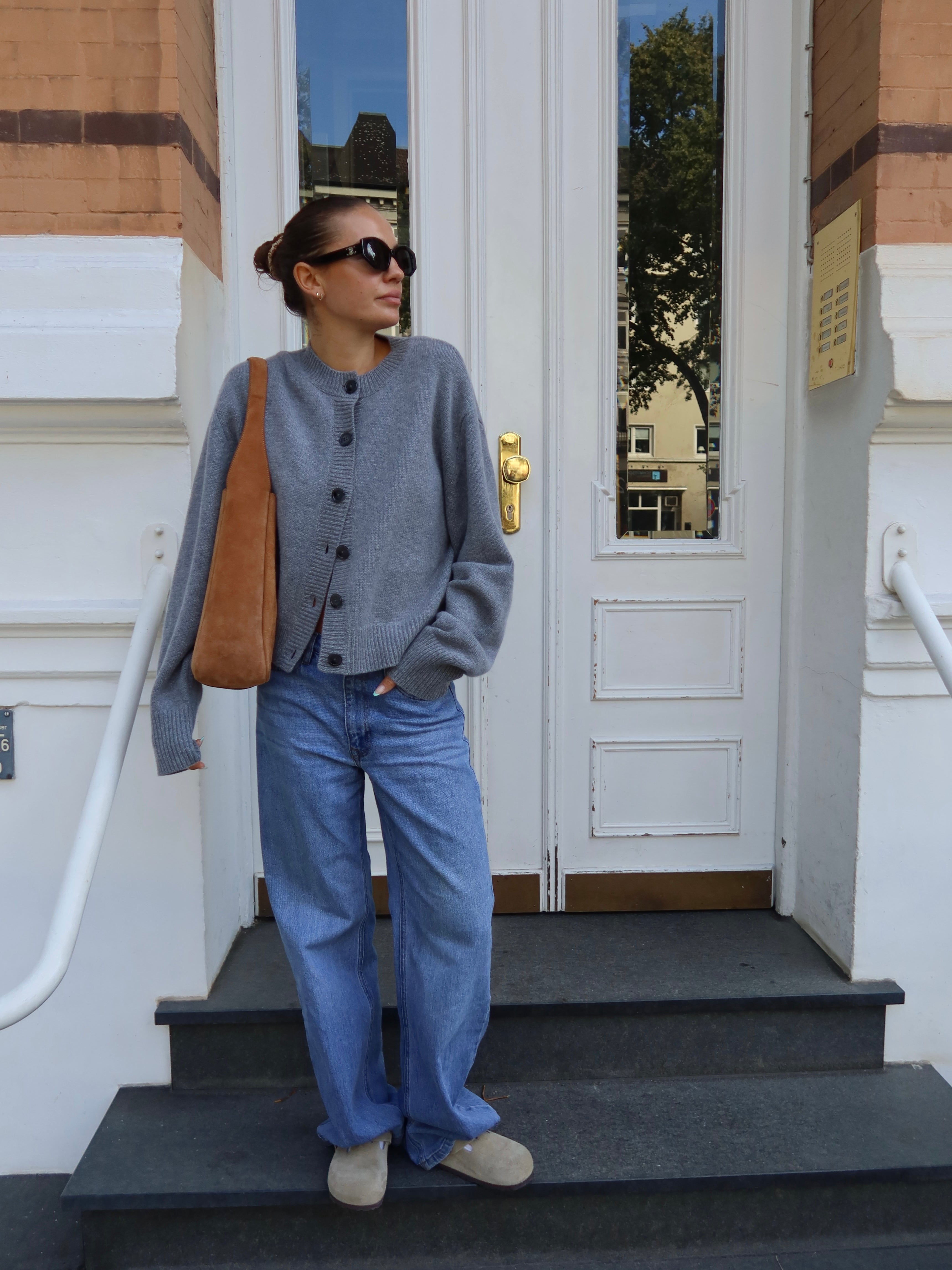 KATE CARDIGAN grey melange