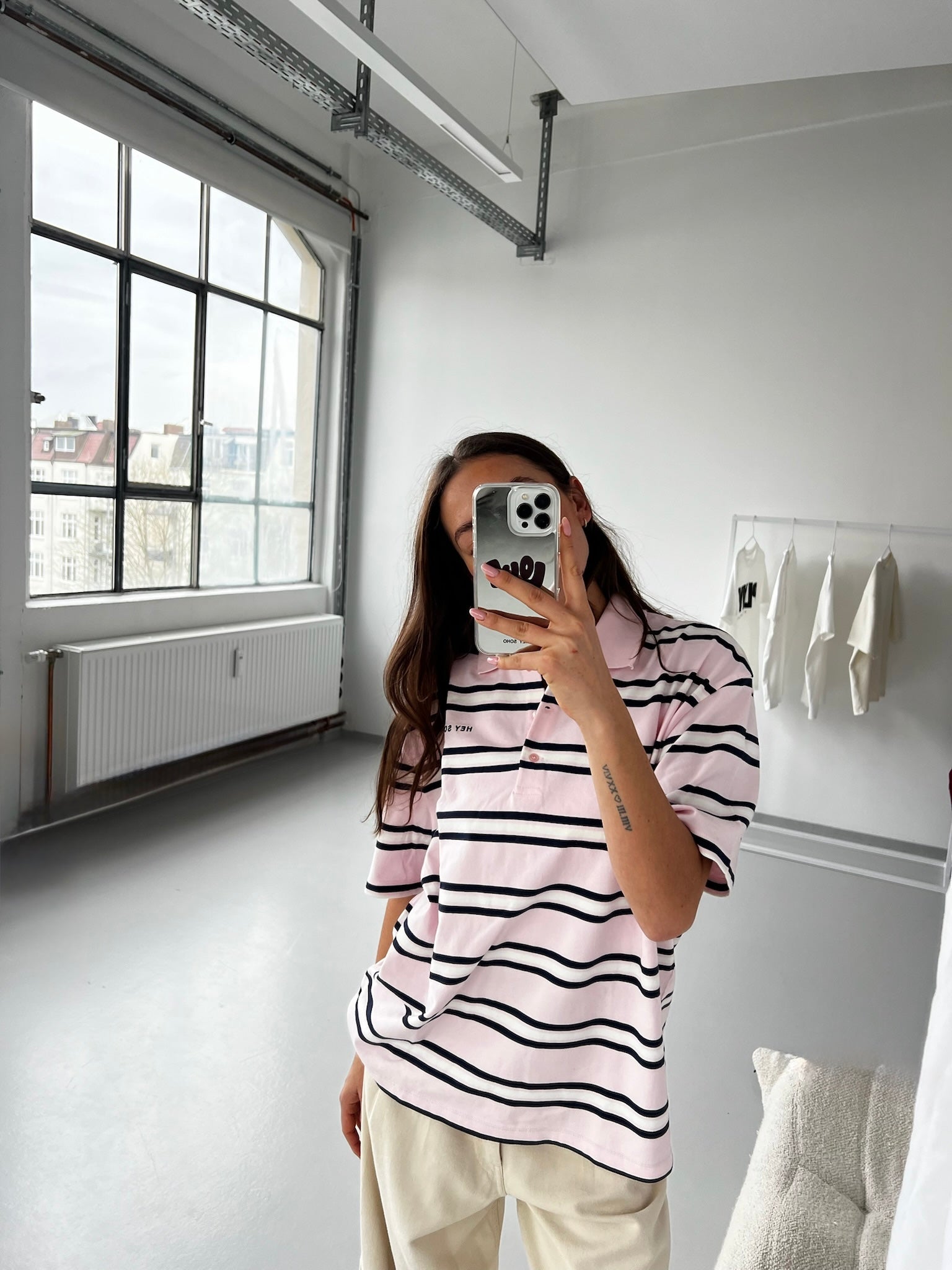 HEY SOHO LOVE YOURSELF POLO