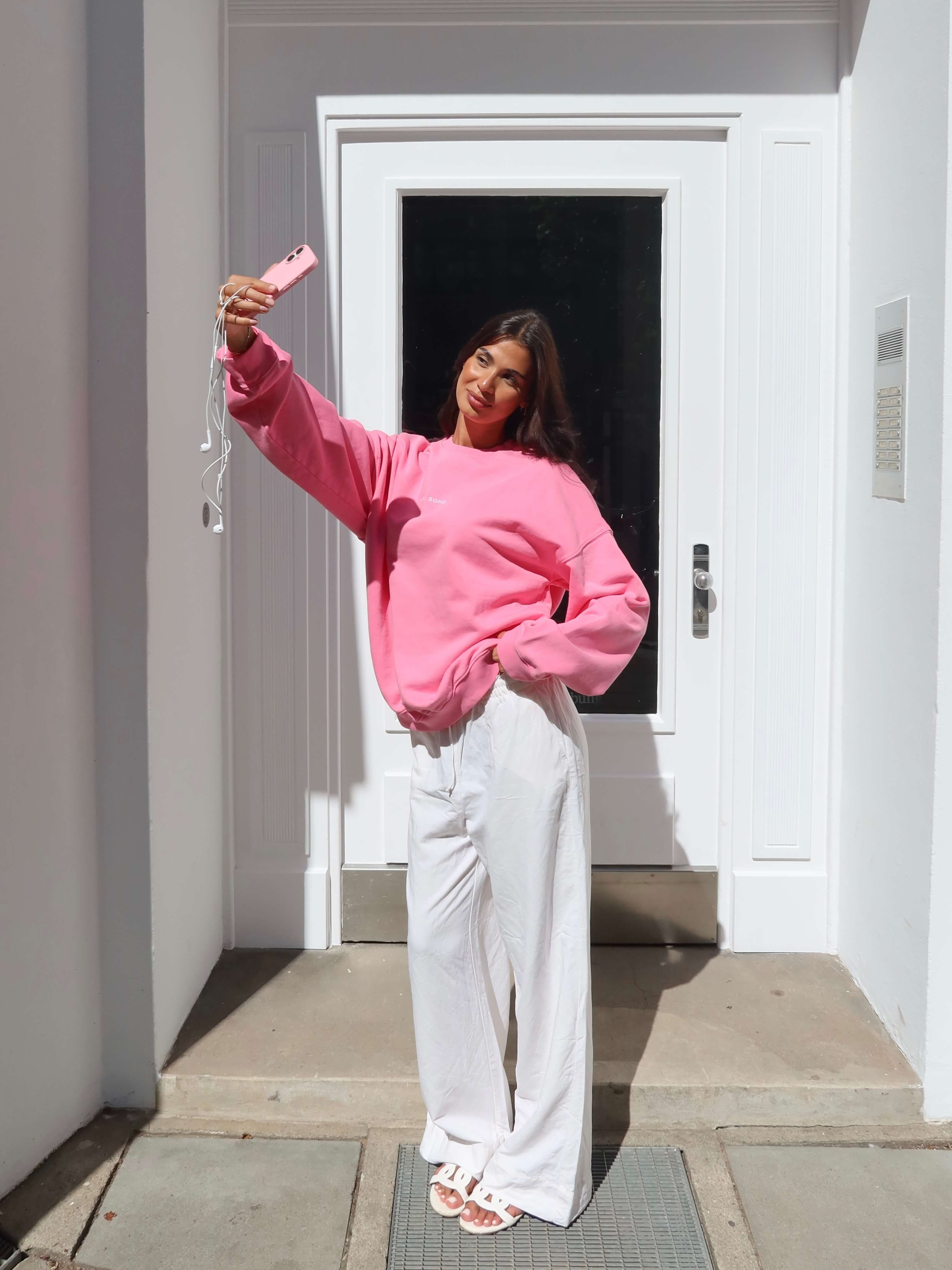 HEY SOHO BASIC Sweatshirt hot pink