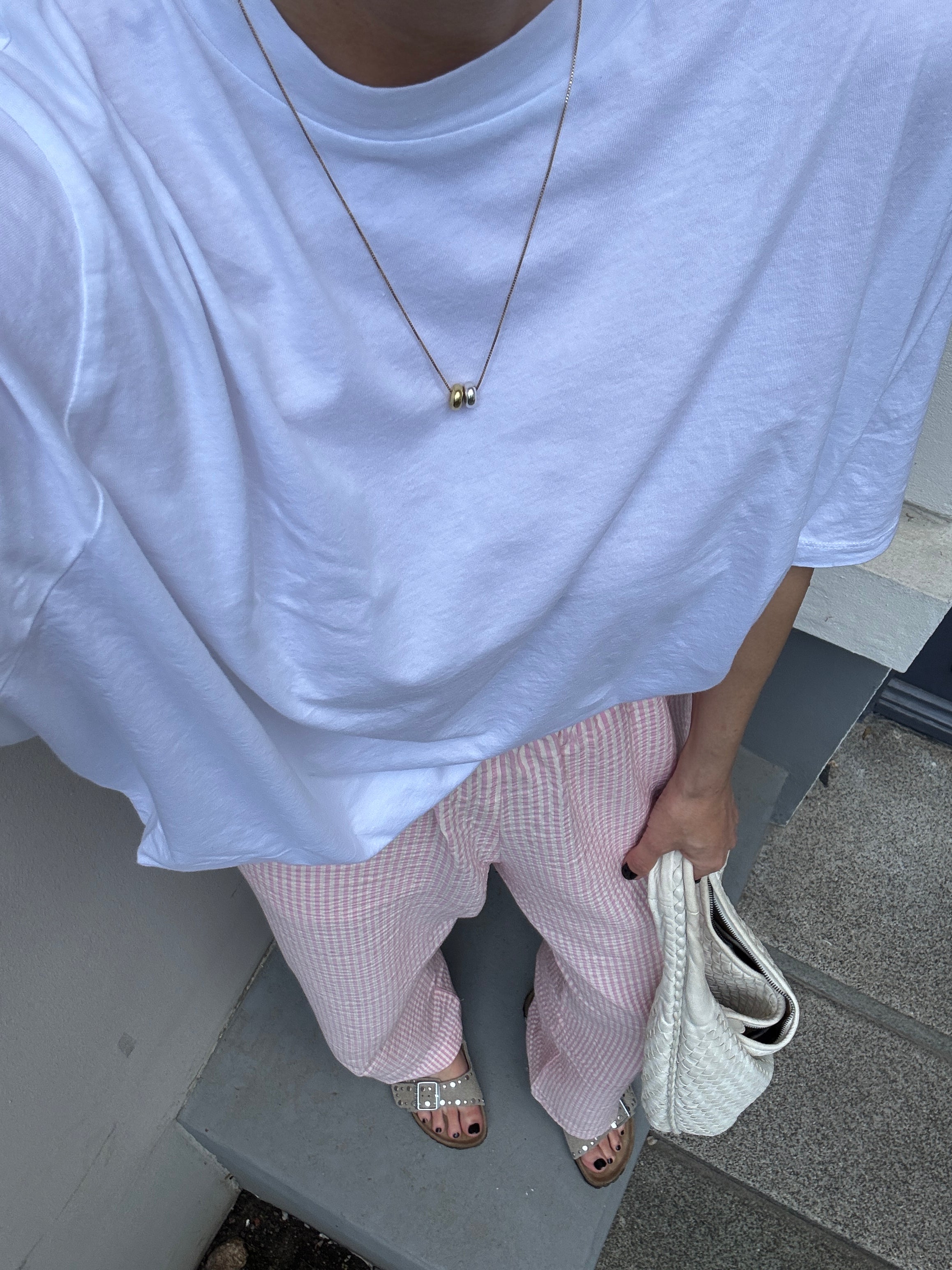 SOHO STUDIOS RODA Hose pink striped