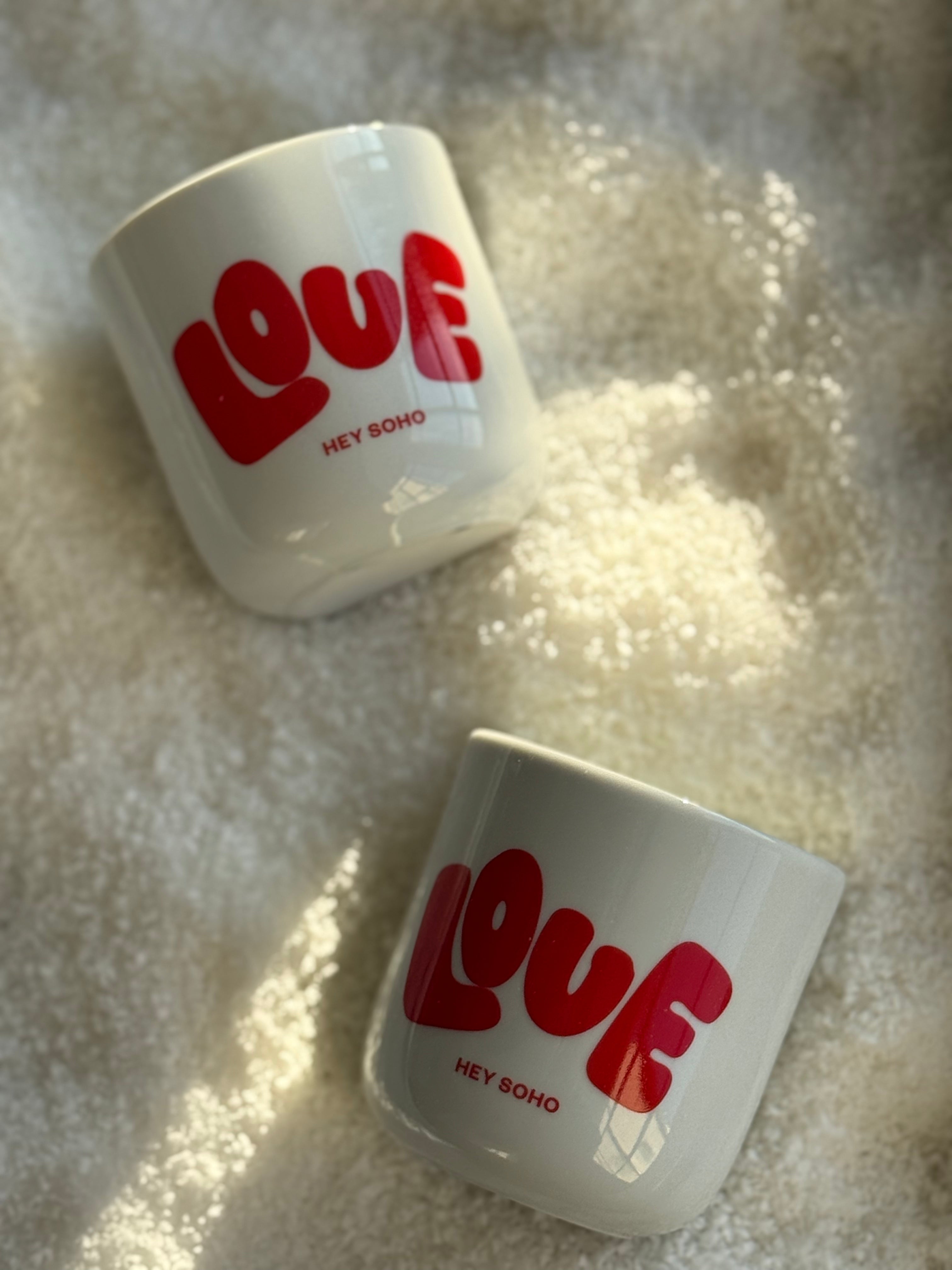 HEY SOHO LOVE Becher