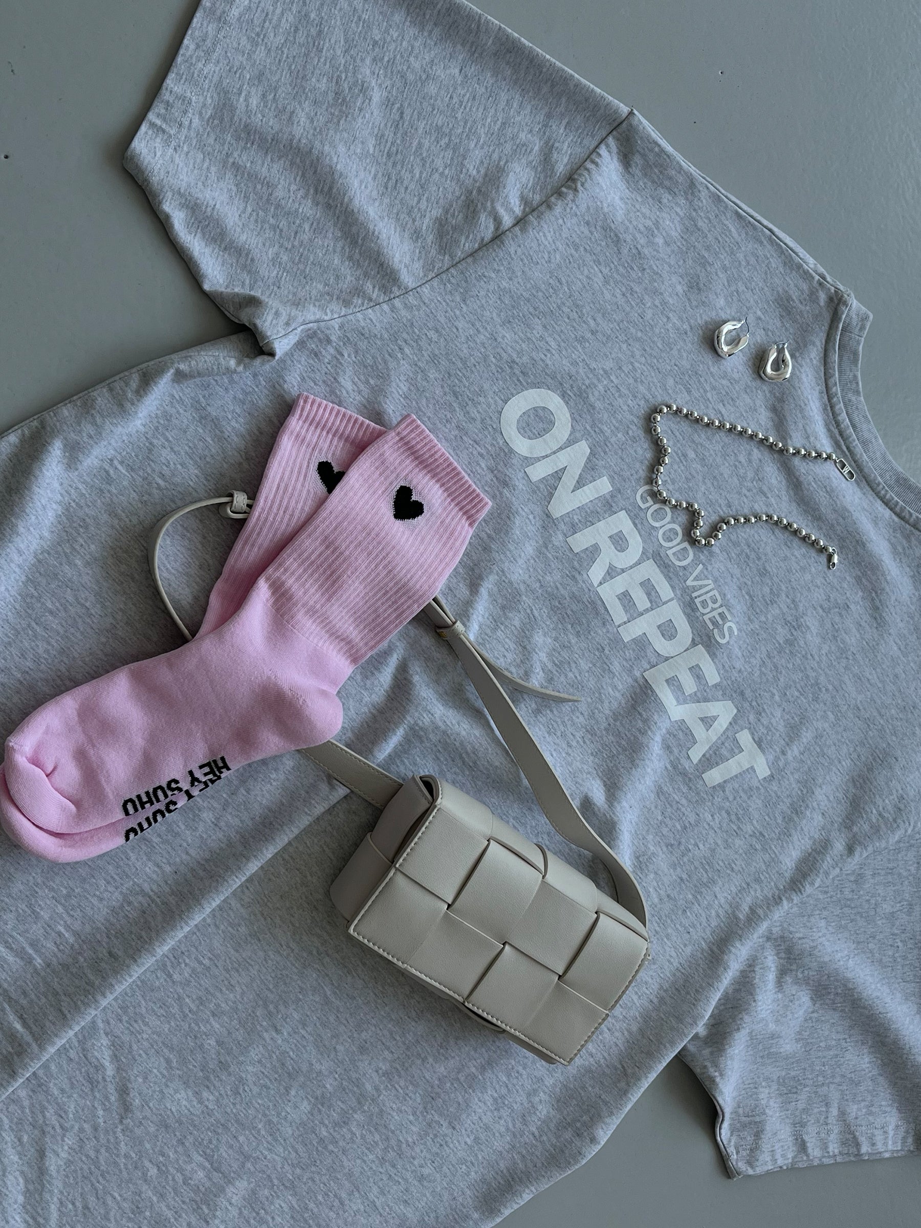 BLACK HEART Socken