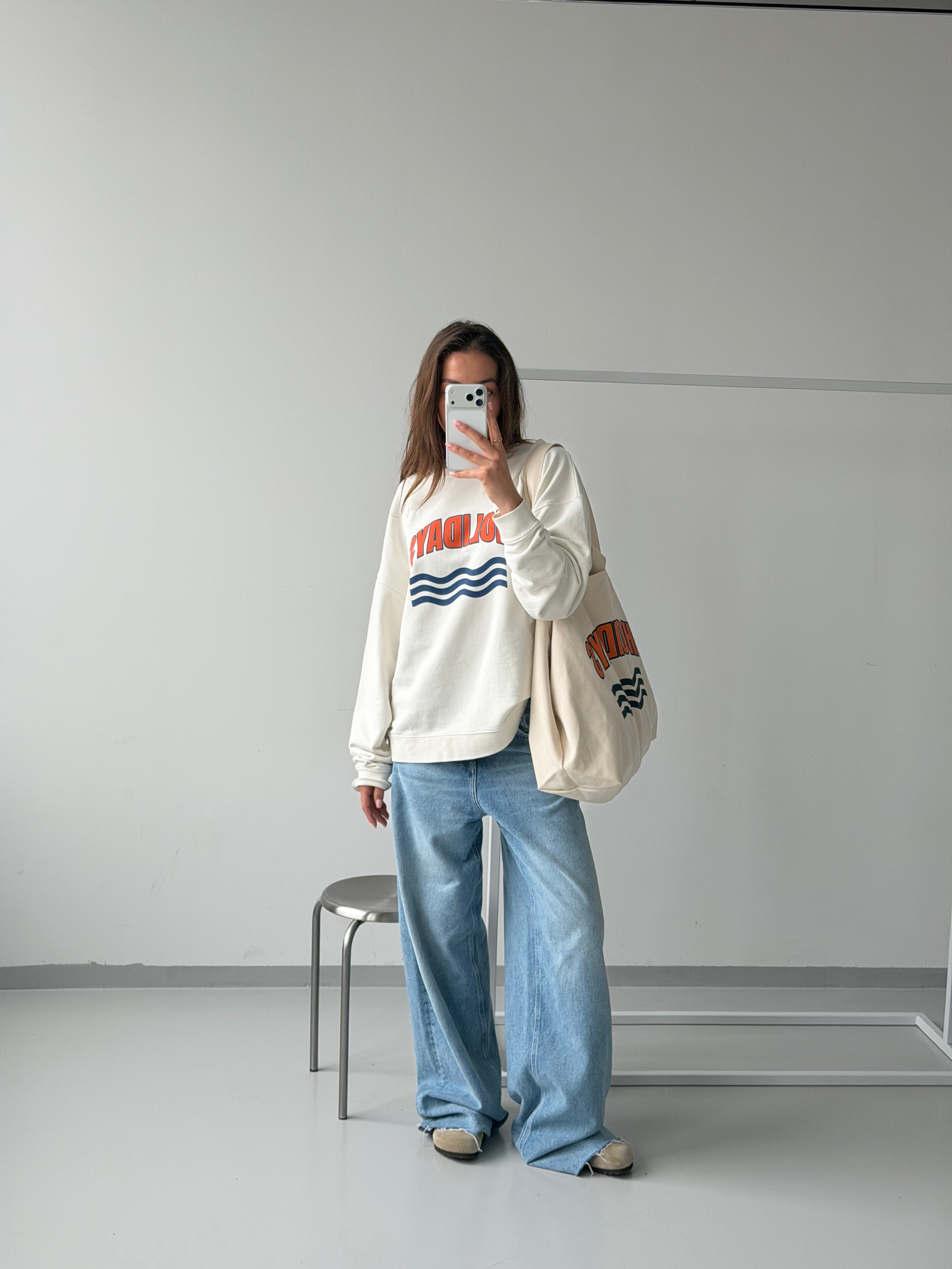 HOLIDAYS SWEATSHIRT OFFWHITE