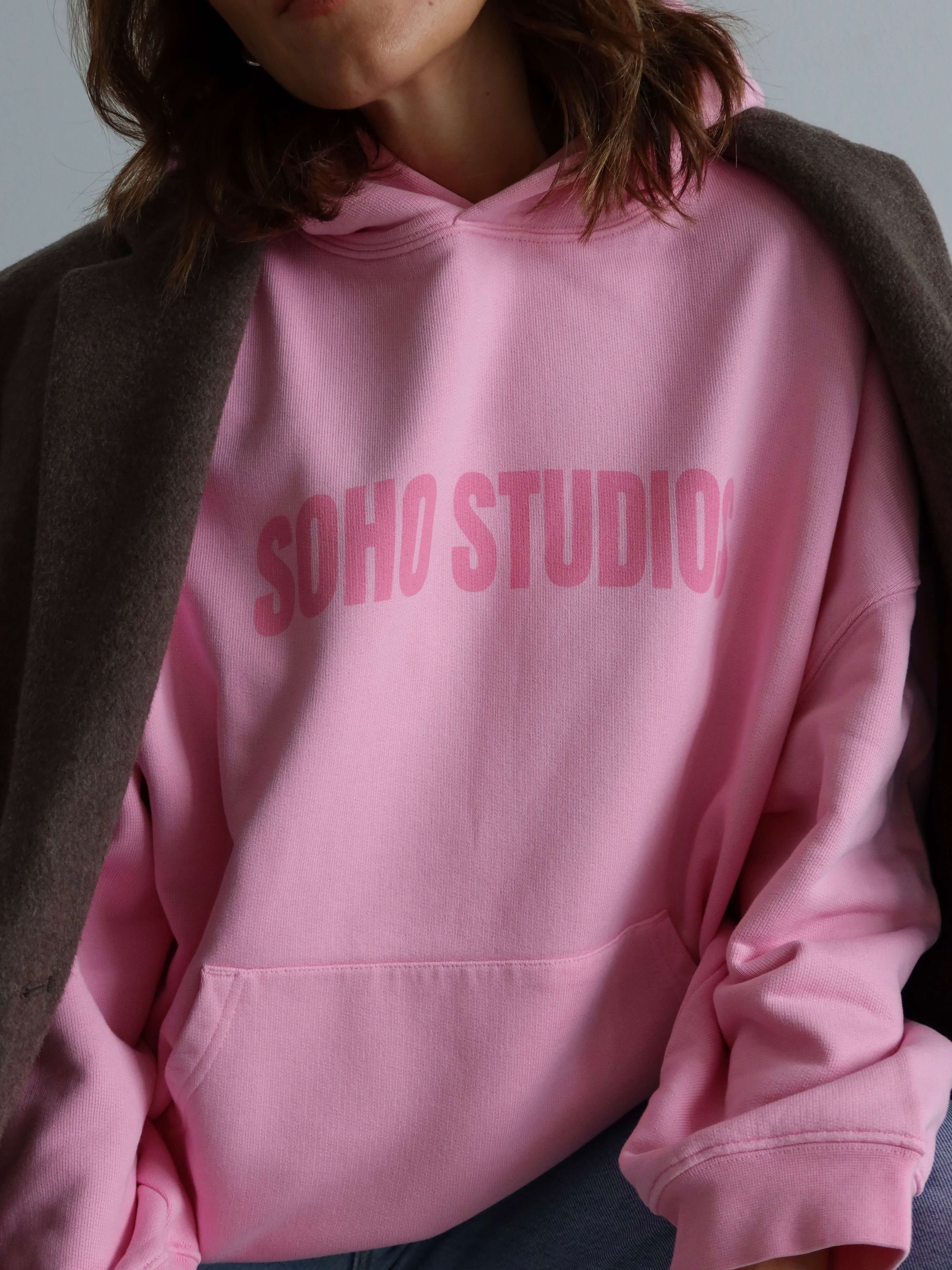 SOHO STUDIOS EDDA Hoodie washed pink