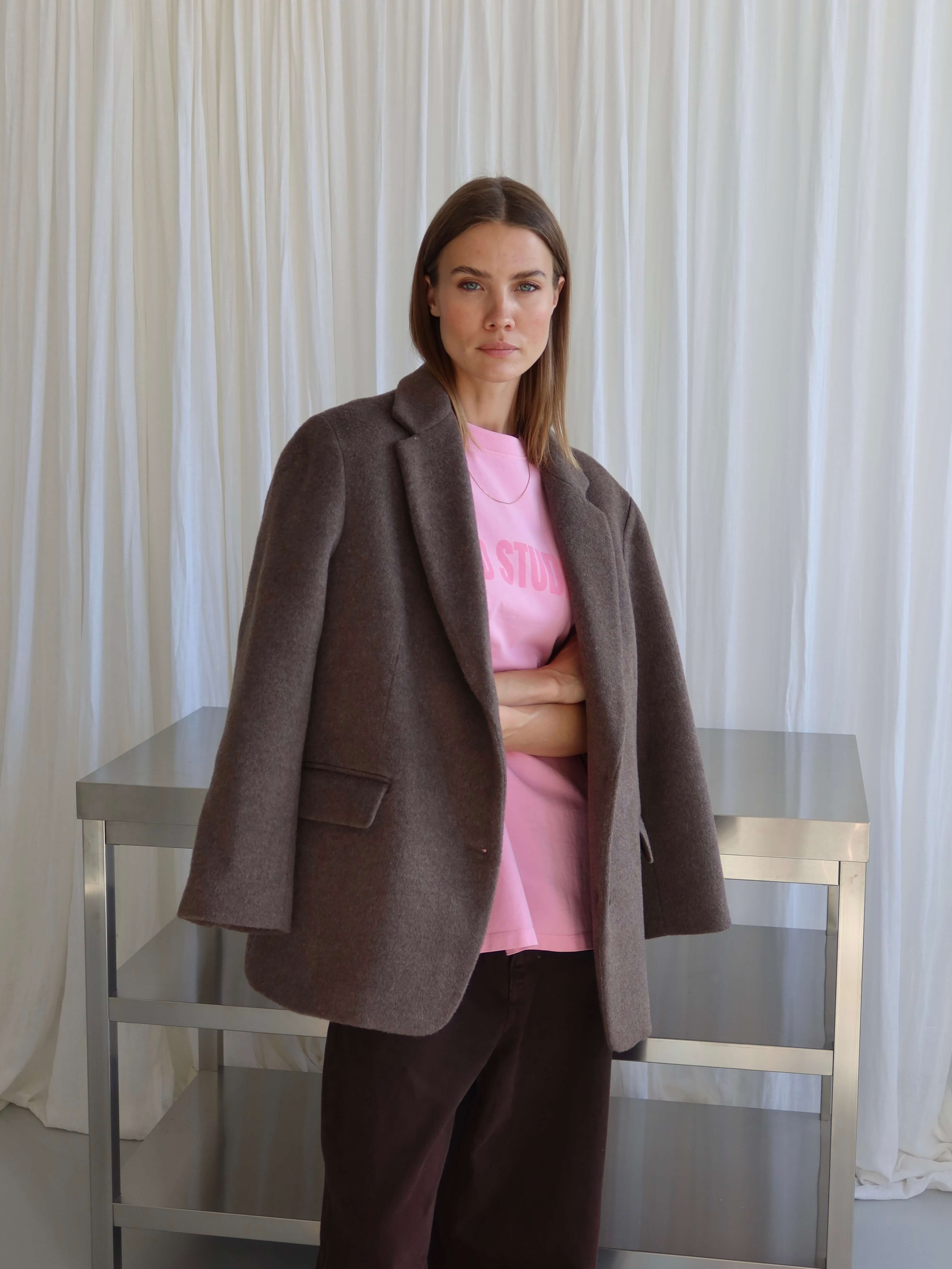 SOHO STUDIOS LOGO T-Shirt washed pink