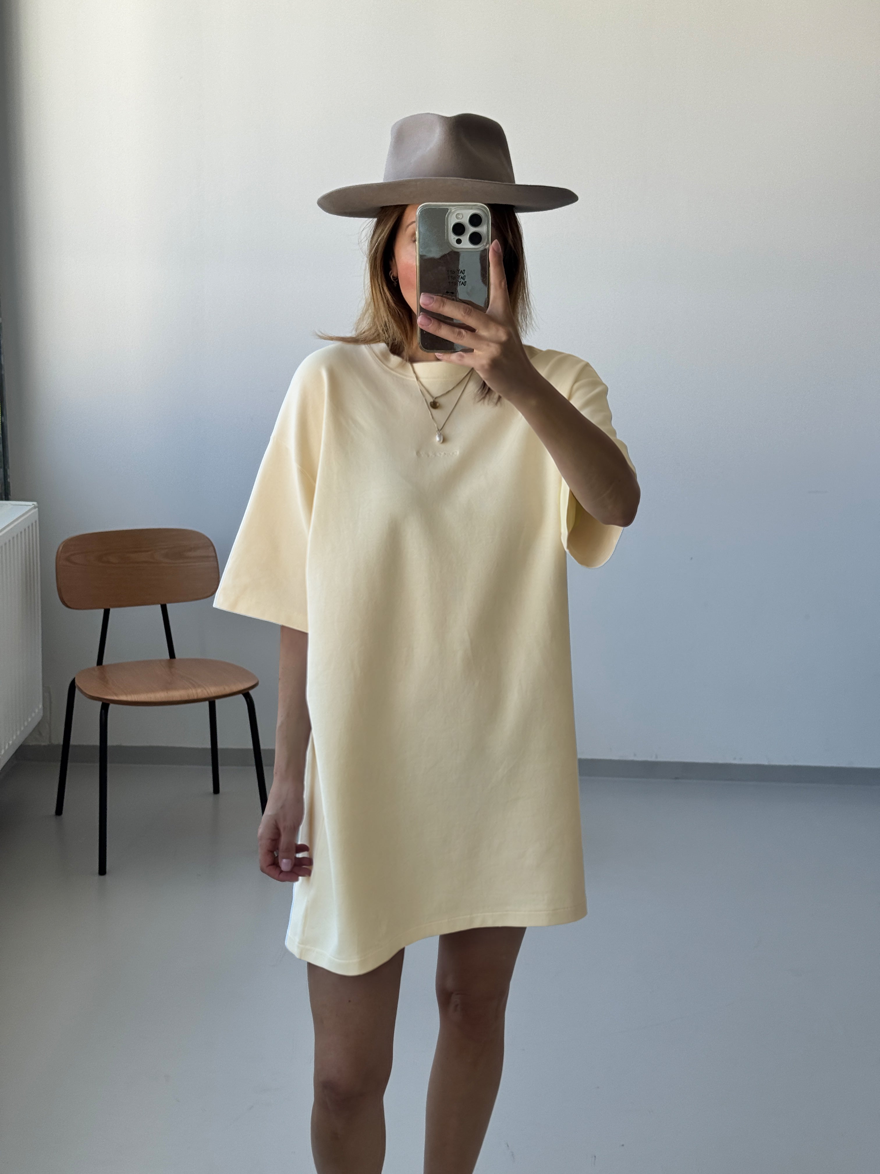ALVA DRESS butter yellow