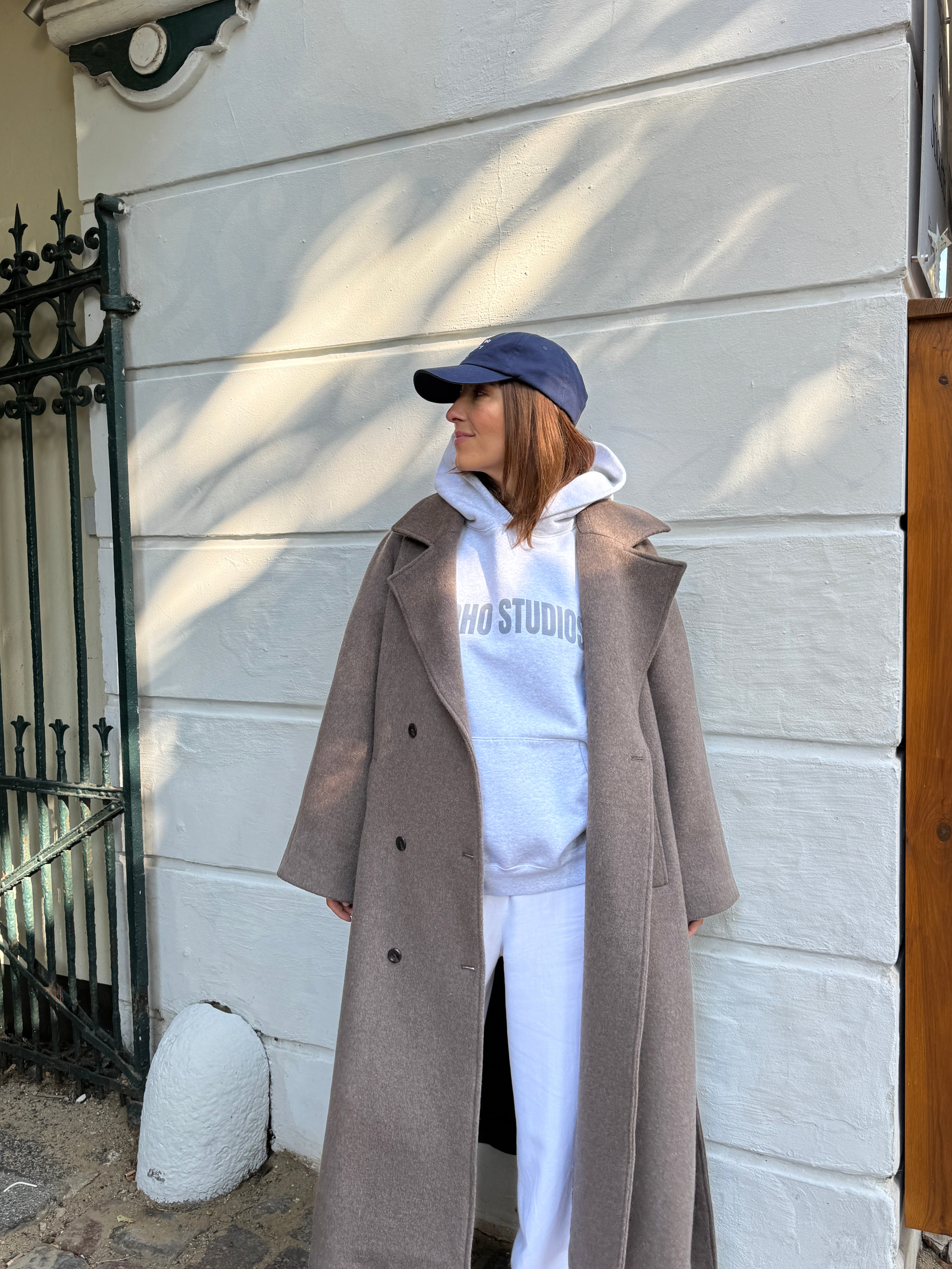 SOHO STUDIOS EDDA Hoodie light grey melange