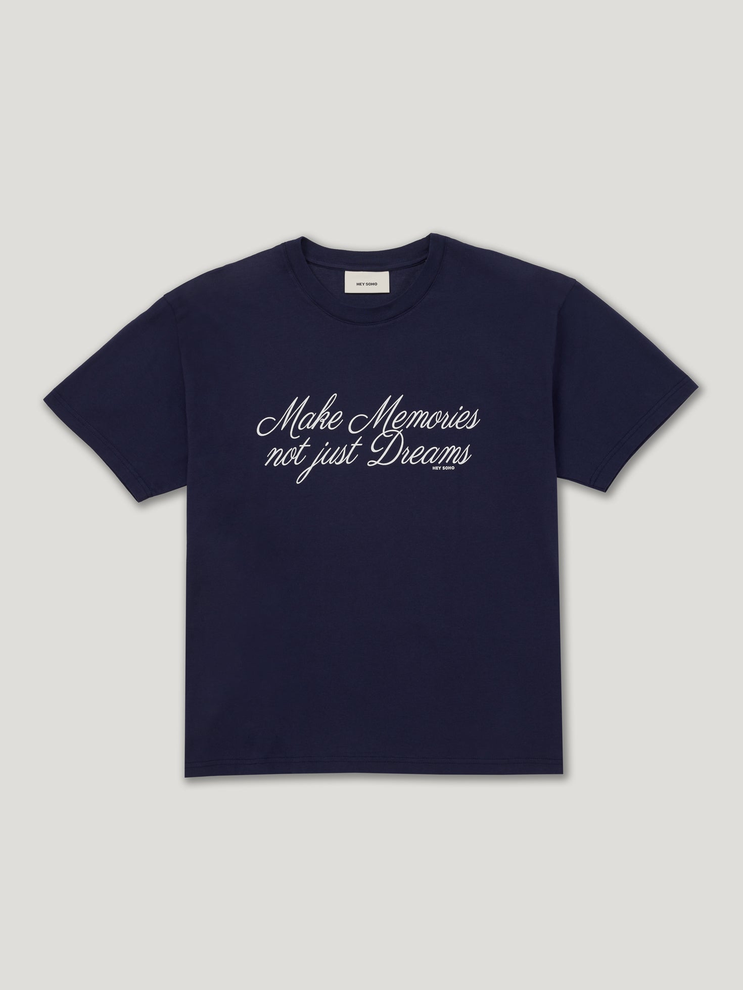 MAKE MEMORIES T-SHIRT NAVY