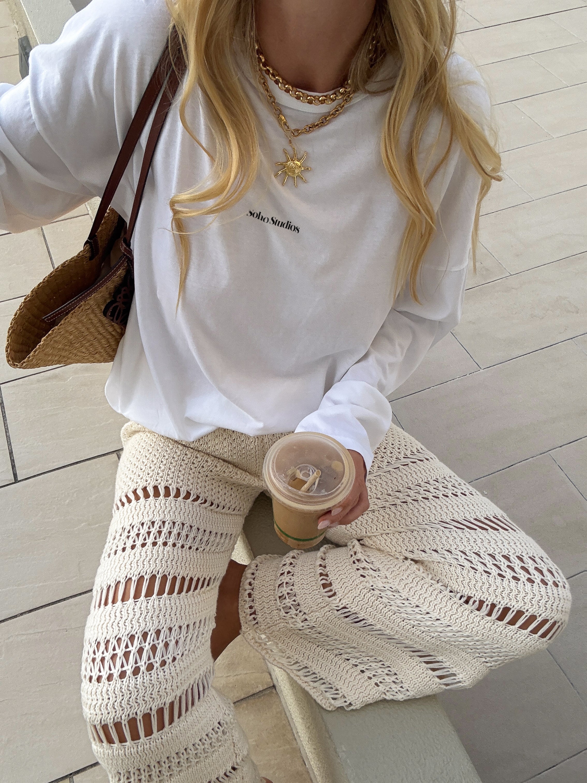 SOHO STUDIOS LIA Longsleeve white