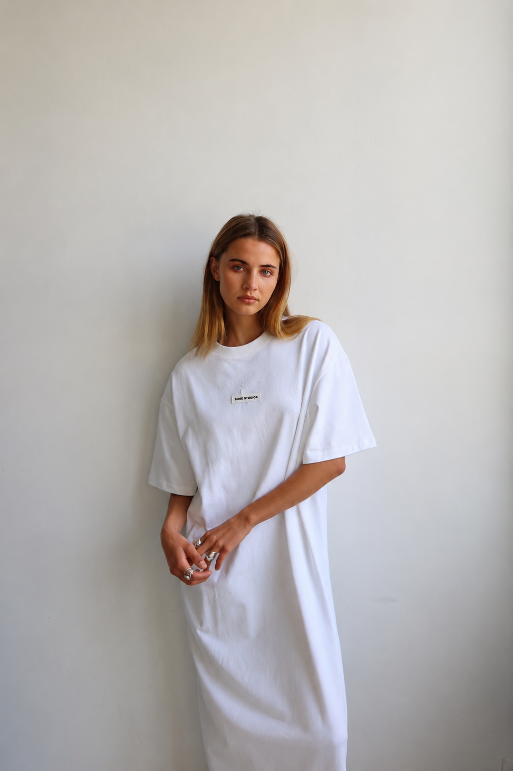 SOHO STUDIOS MAXI DRESS offwhite