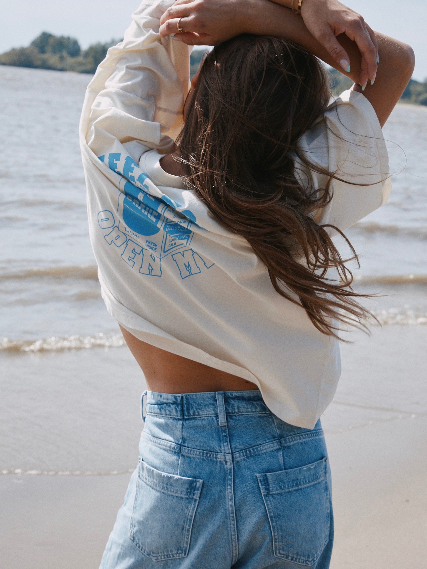 FEEL GOOD T-SHIRT OFF WHITE