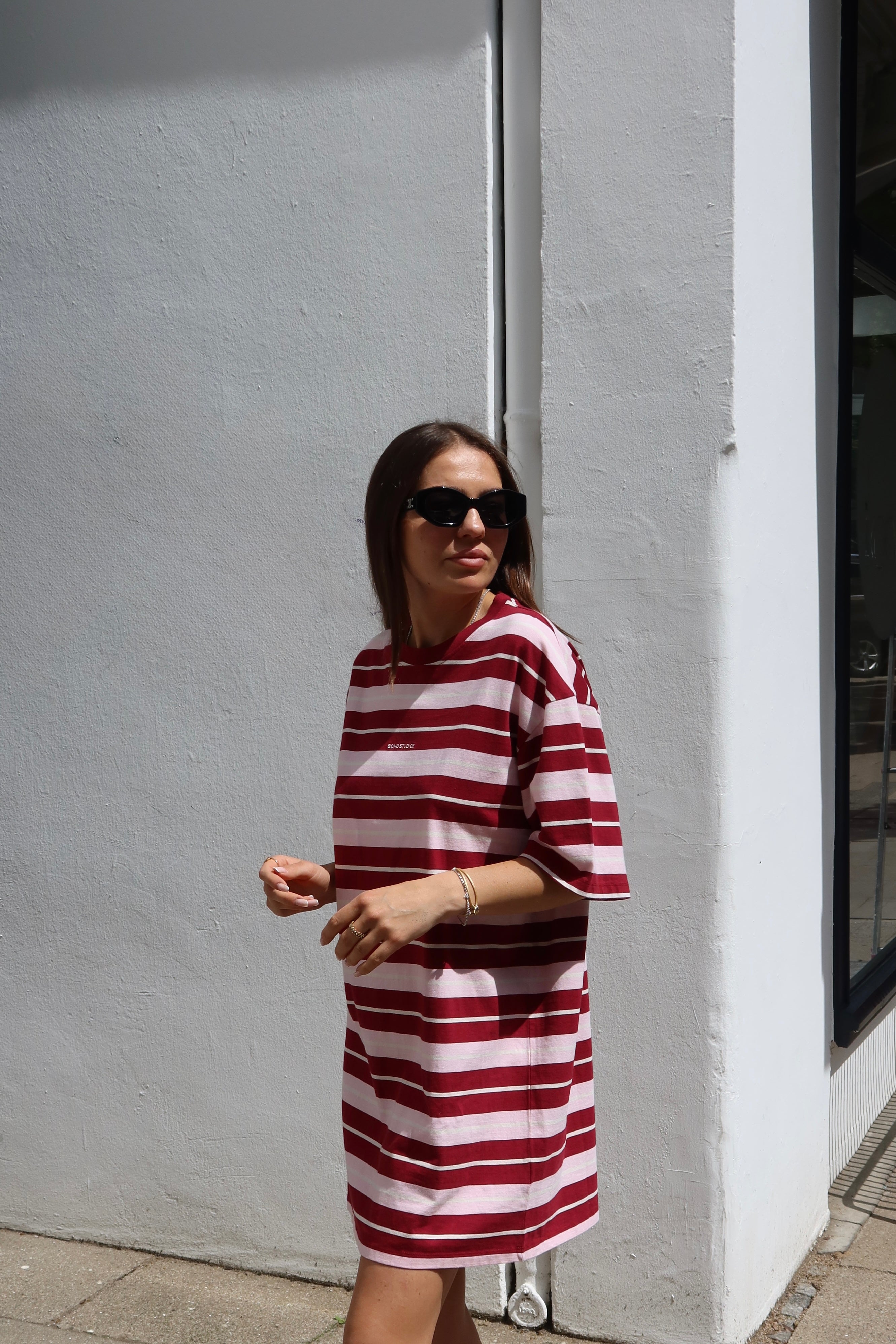 ALVA DRESS MULTISTRIPE