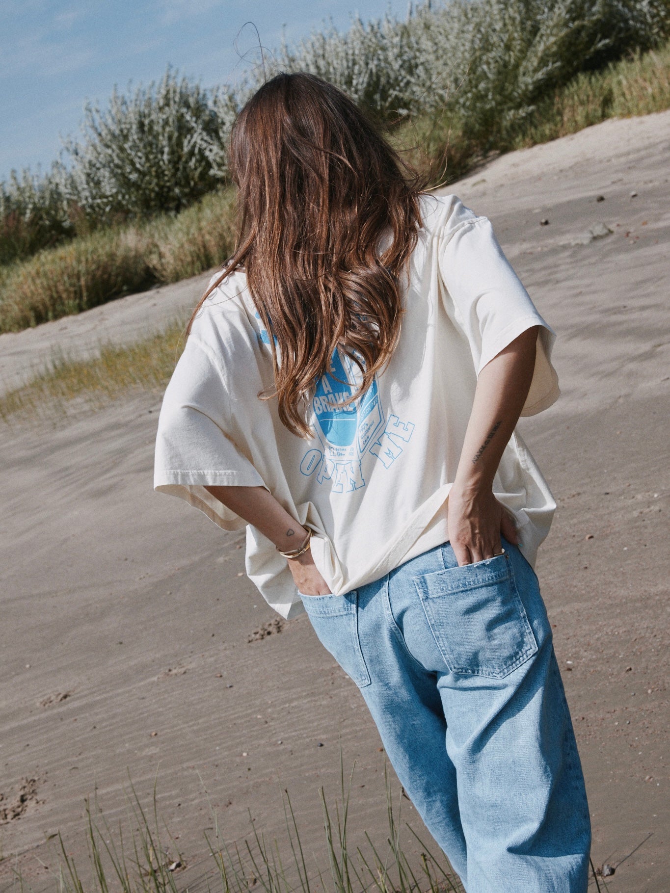 FEEL GOOD T-SHIRT OFF WHITE