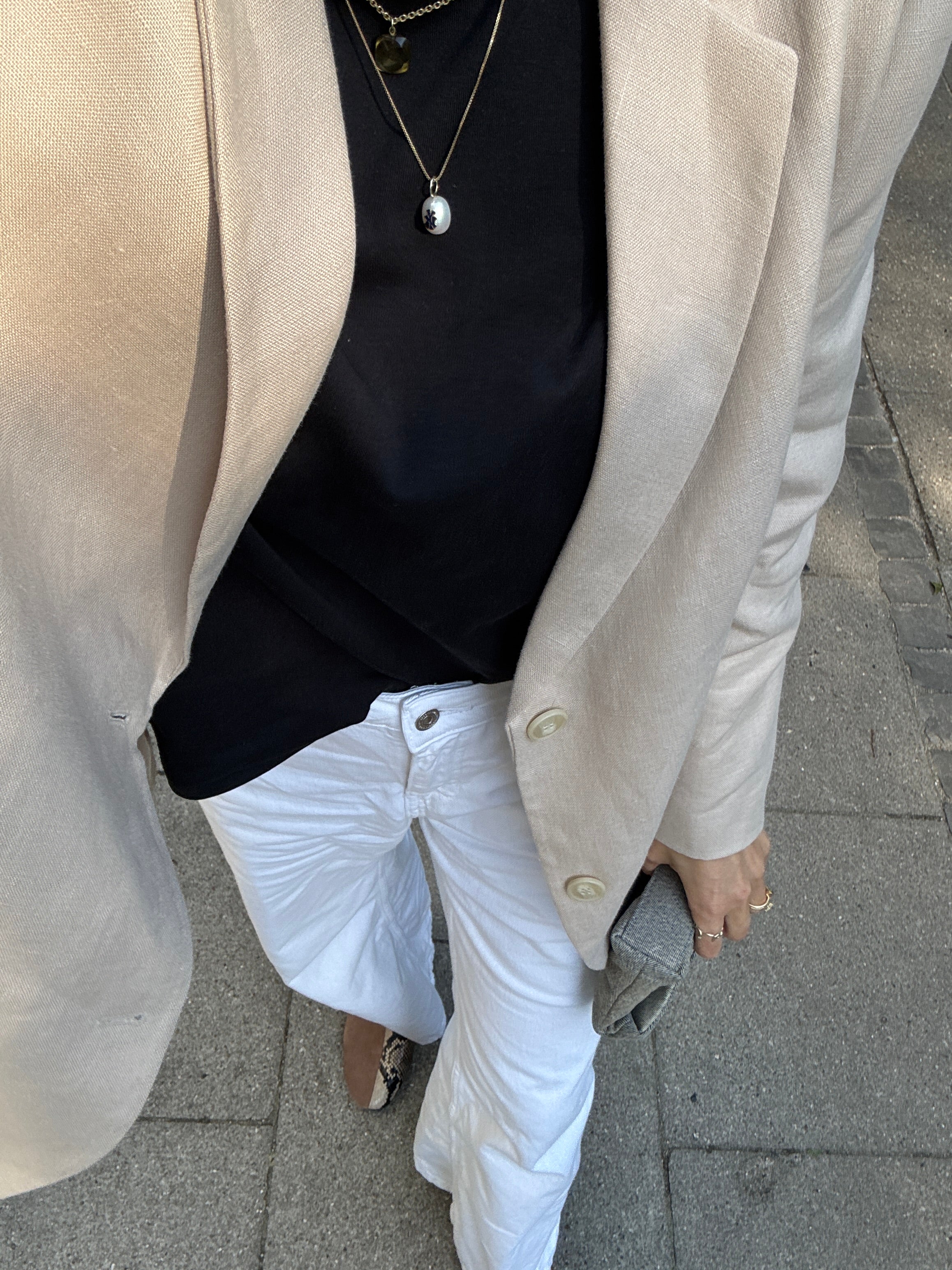 SOHO STUDIOS ANNI BLAZER beige