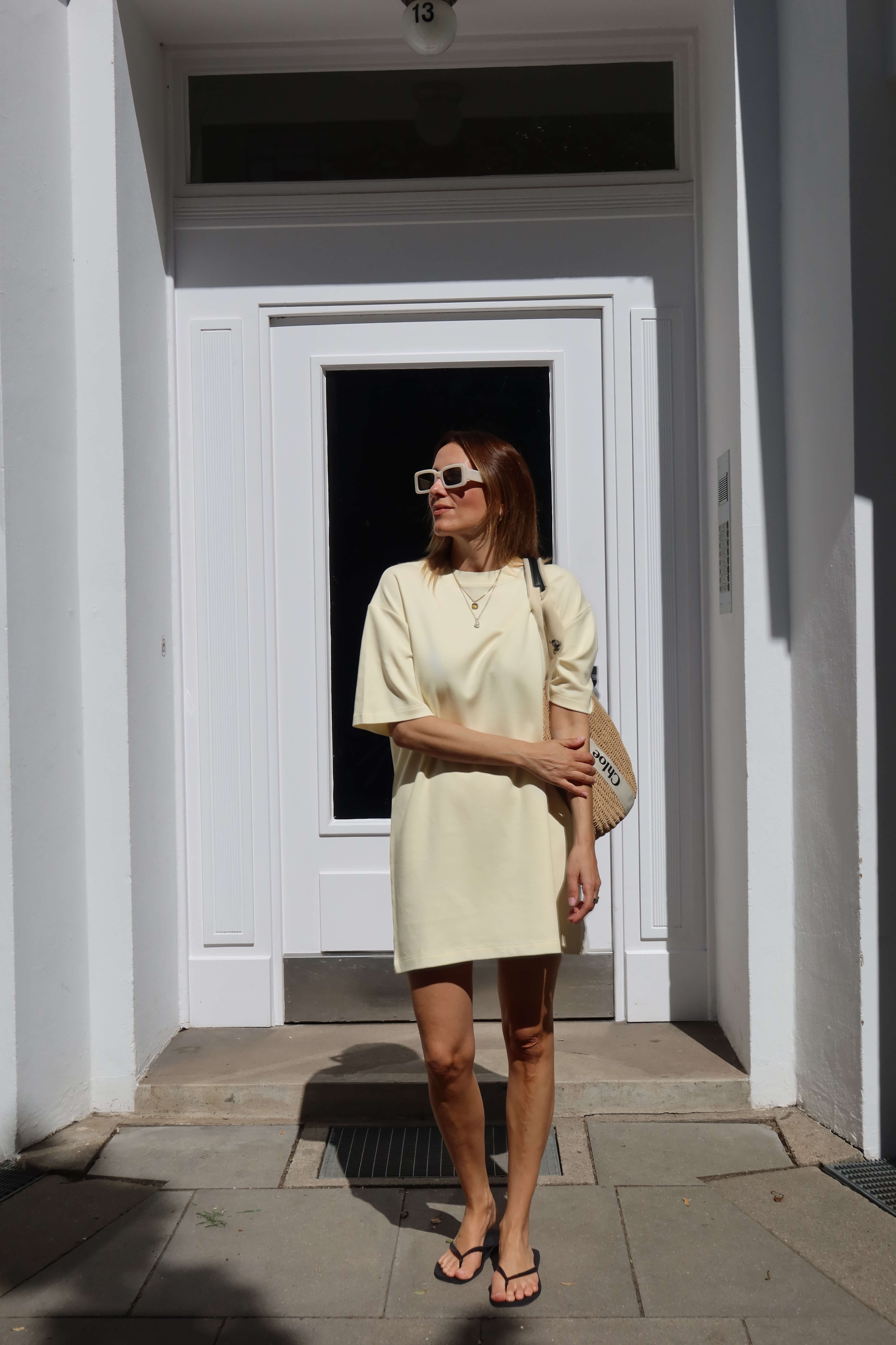 ALVA DRESS butter yellow