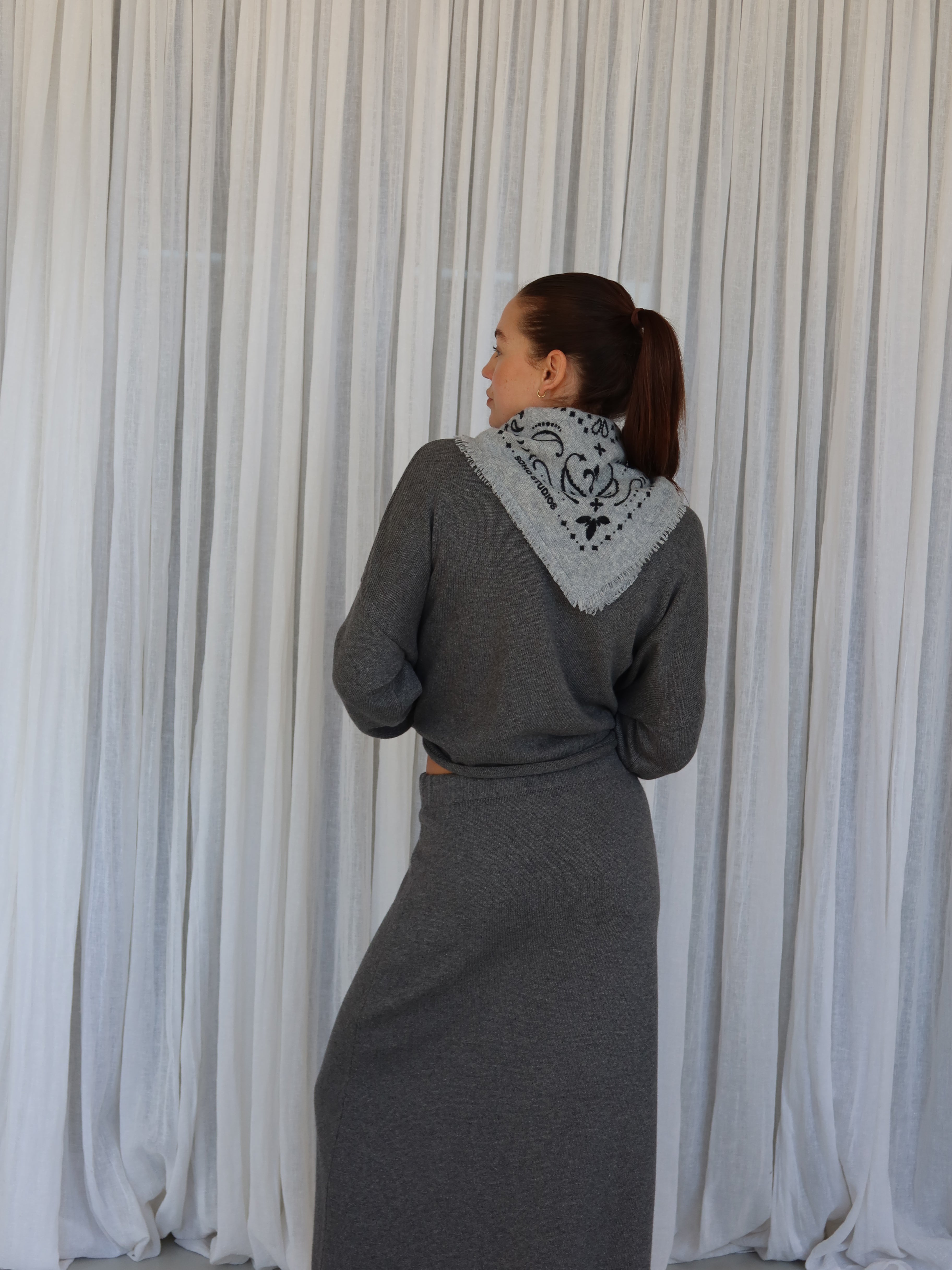 ANTONELLA SKIRT grey melange