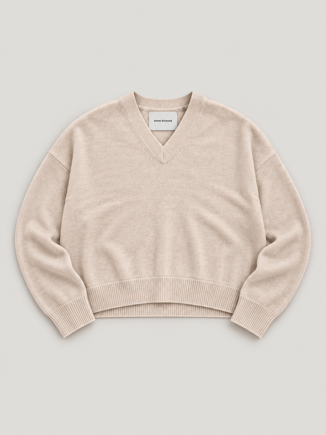 FENJA V-NECK CREME
