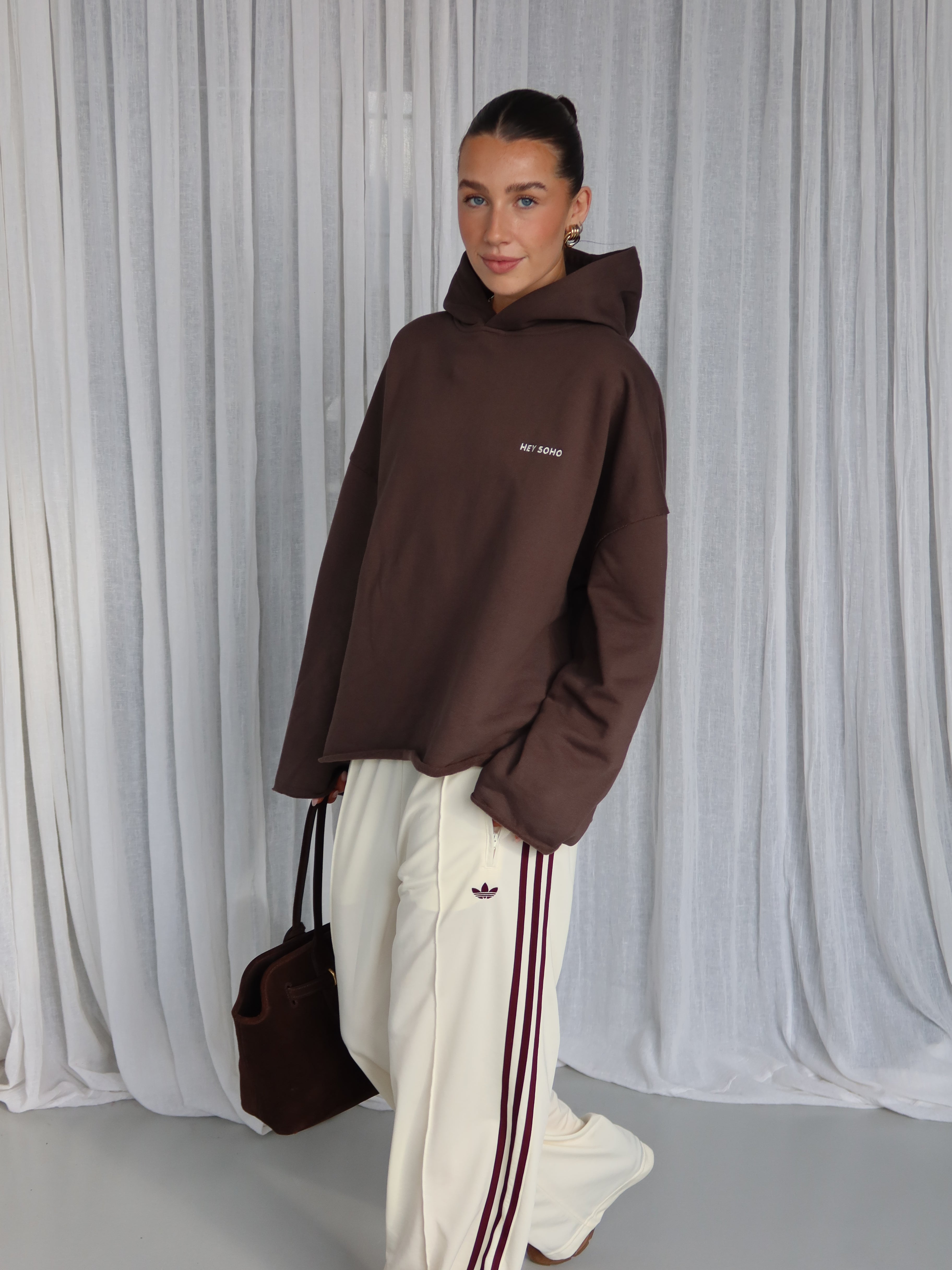 OPEN HEM LOGO Hoodie