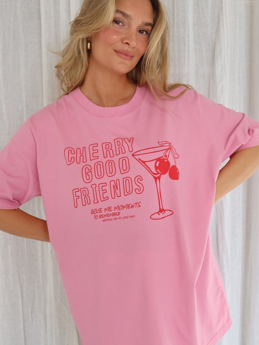 CHERRY GOOD FRIENDS T-Shirt