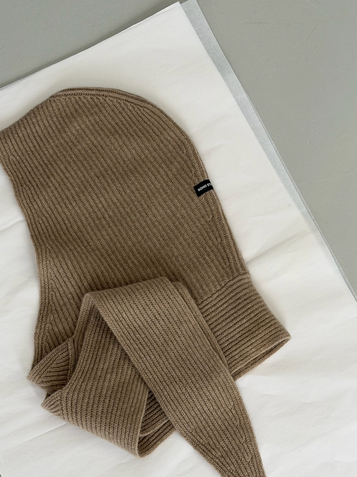 JOSIE BALACLAVA beige melange