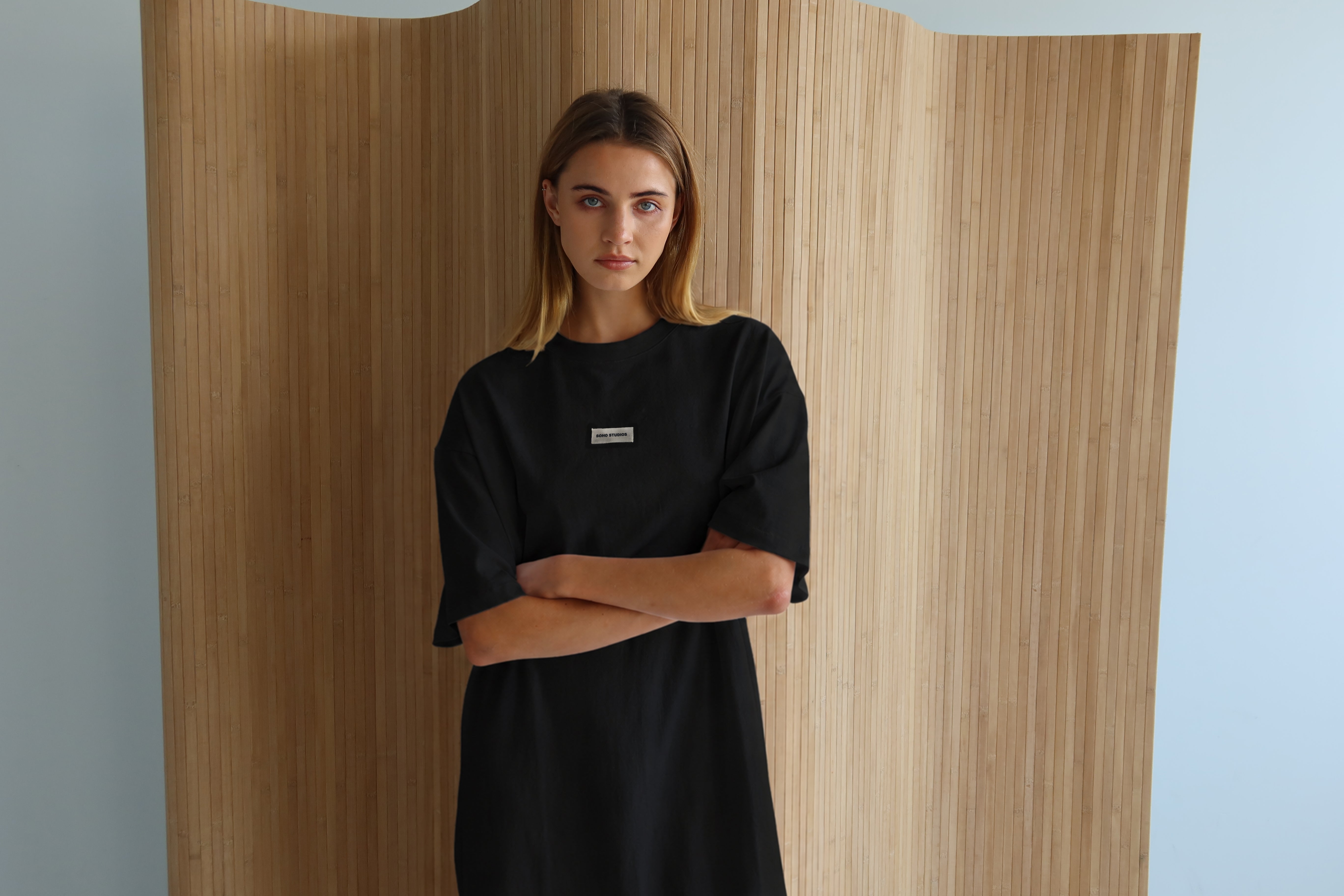 SOHO STUDIOS MAXI DRESS black
