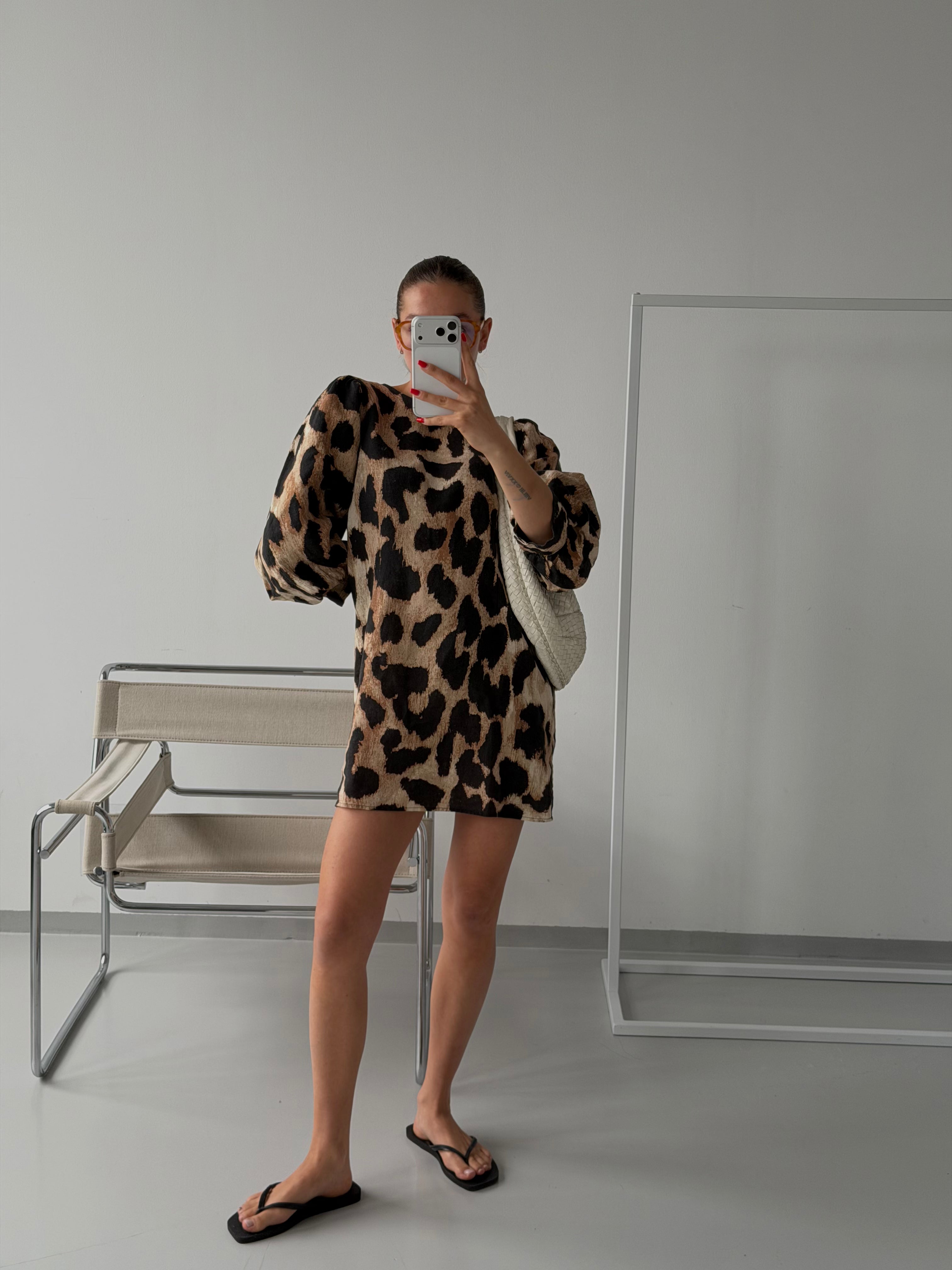 BELLA LEO LINEN DRESS