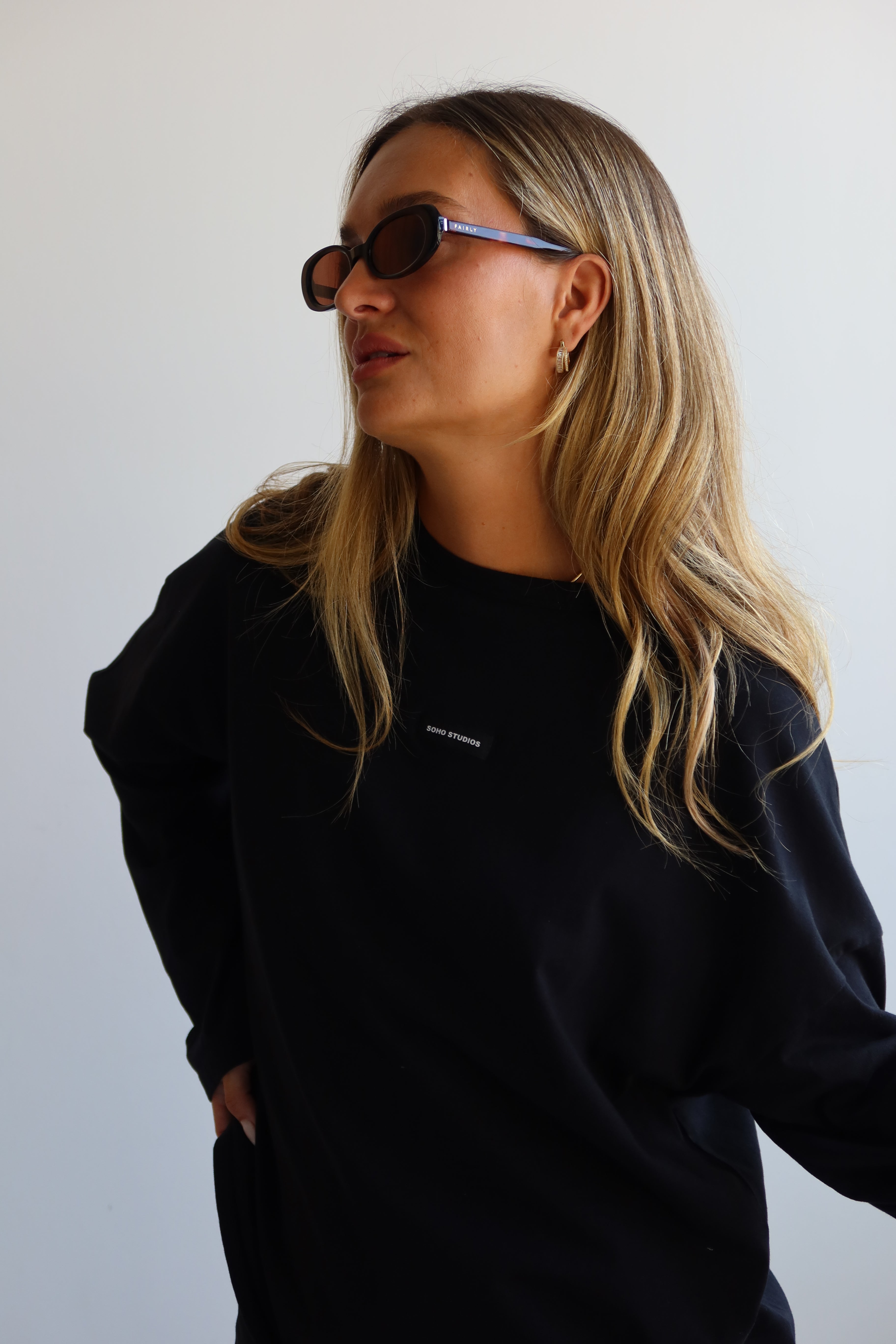 SOHO STUDIOS LIA Longsleeve black