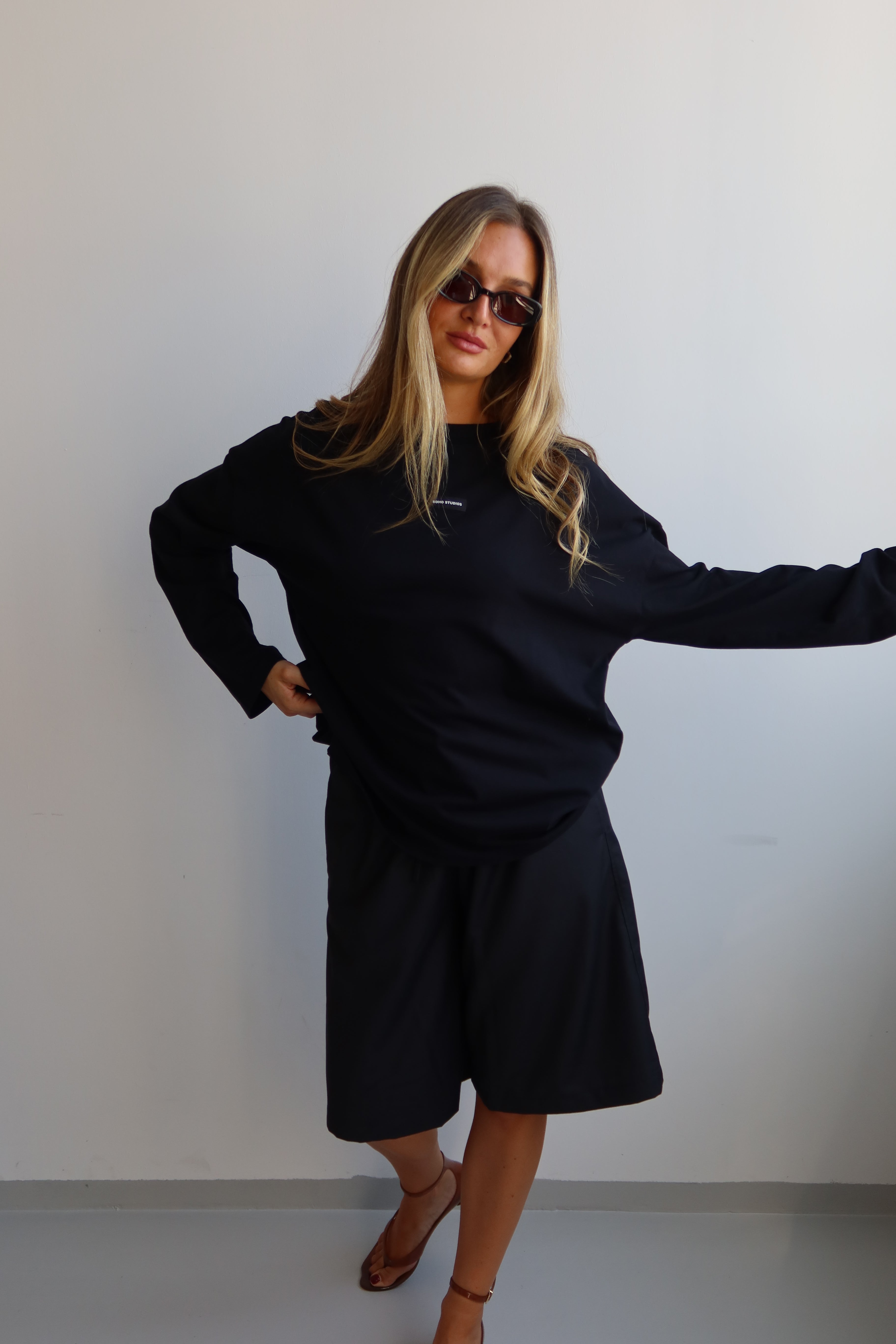 SOHO STUDIOS LIA Longsleeve black