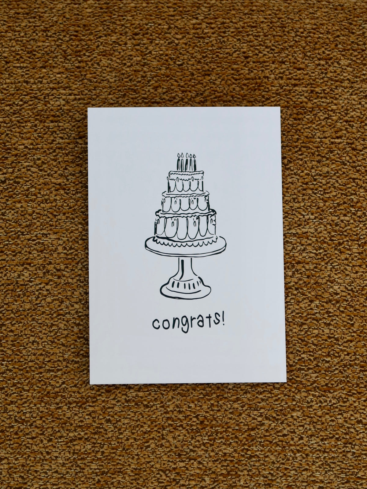 HEY SOHO POSTKARTE "Congrats"