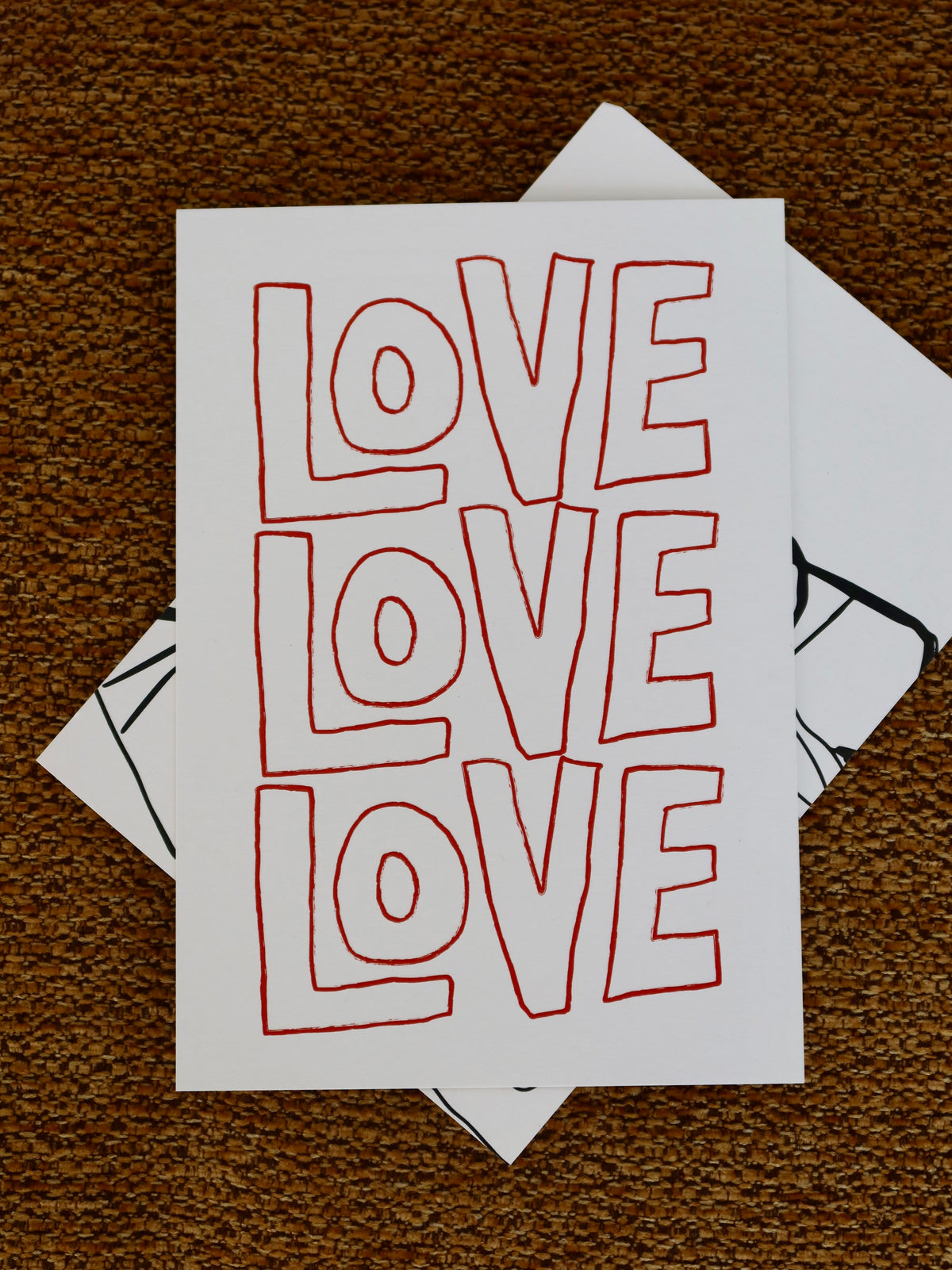 HEY SOHO POSTKARTE "Love"