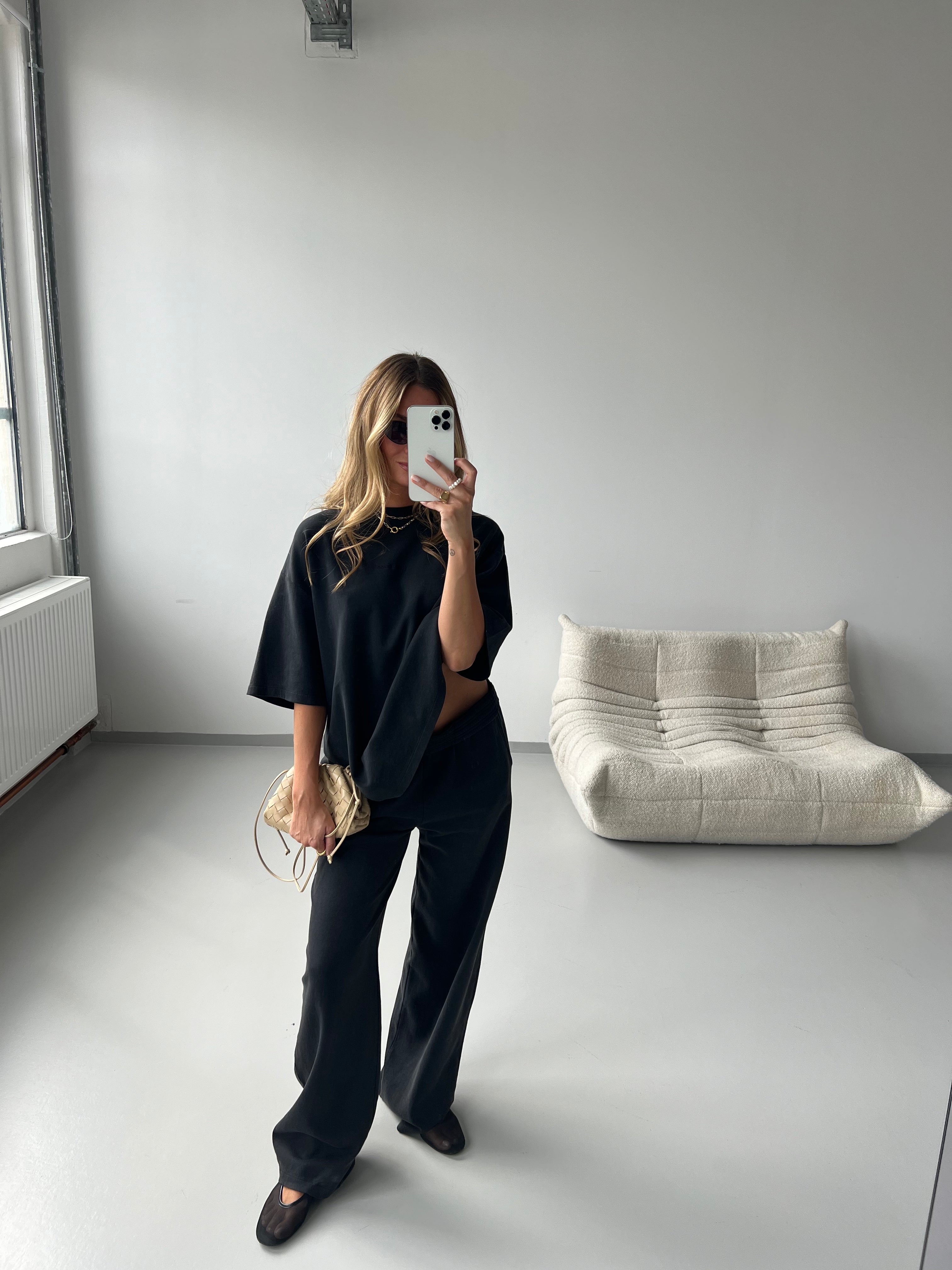 SOHO STUDIOS ANNABELLE Hose washed black