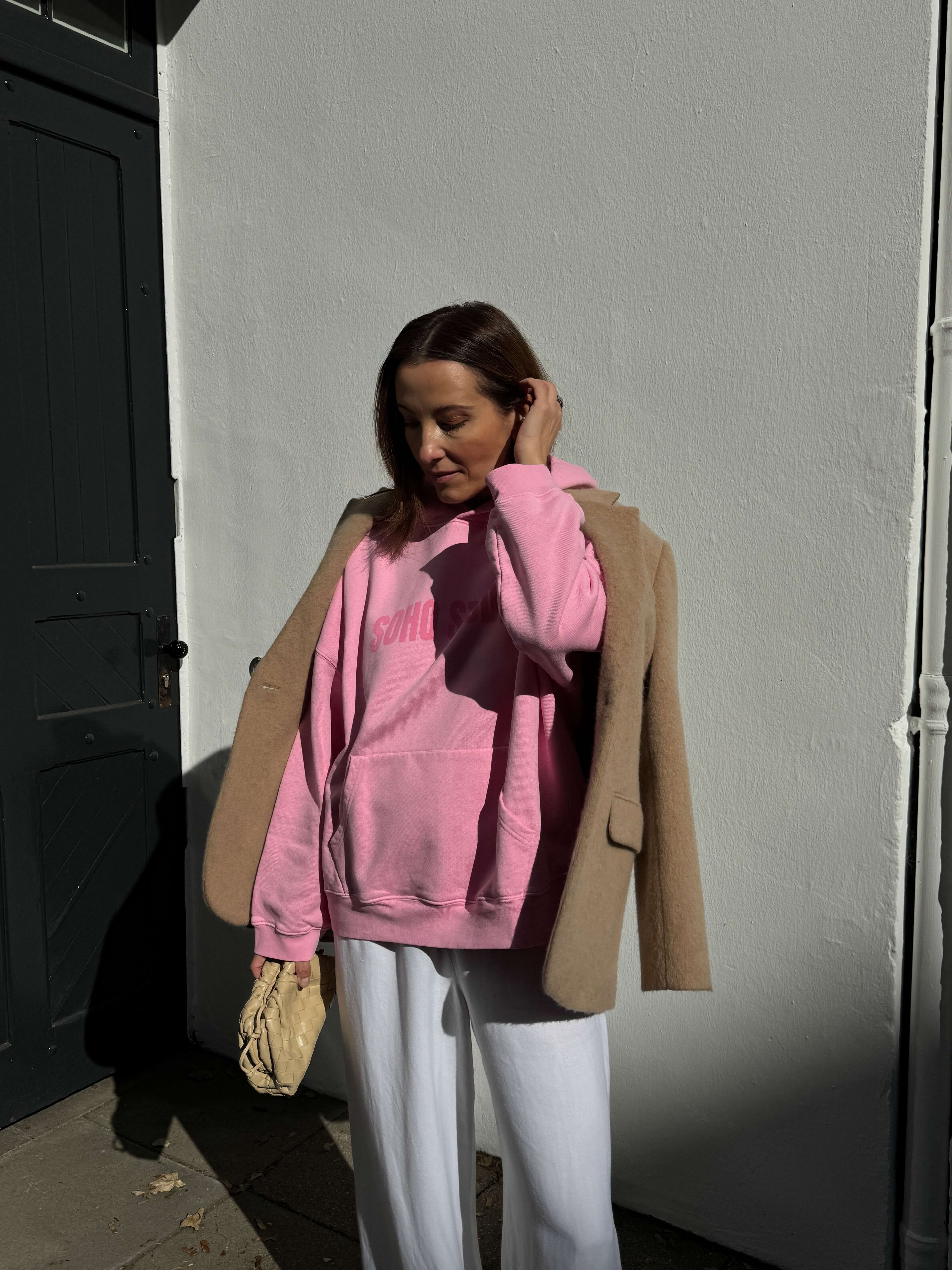 SOHO STUDIOS EDDA Hoodie washed pink