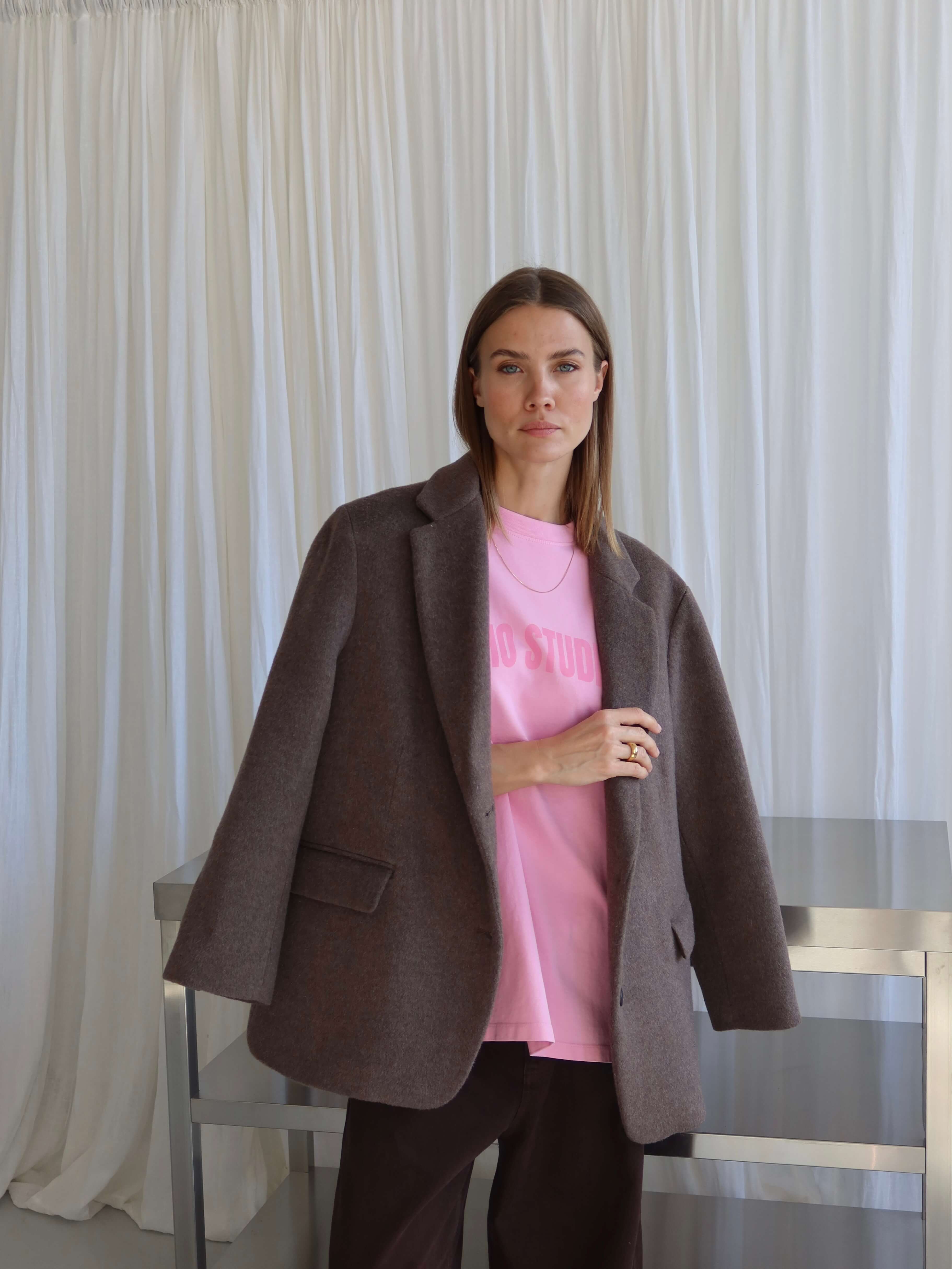 SOHO STUDIOS LOGO T-Shirt washed pink