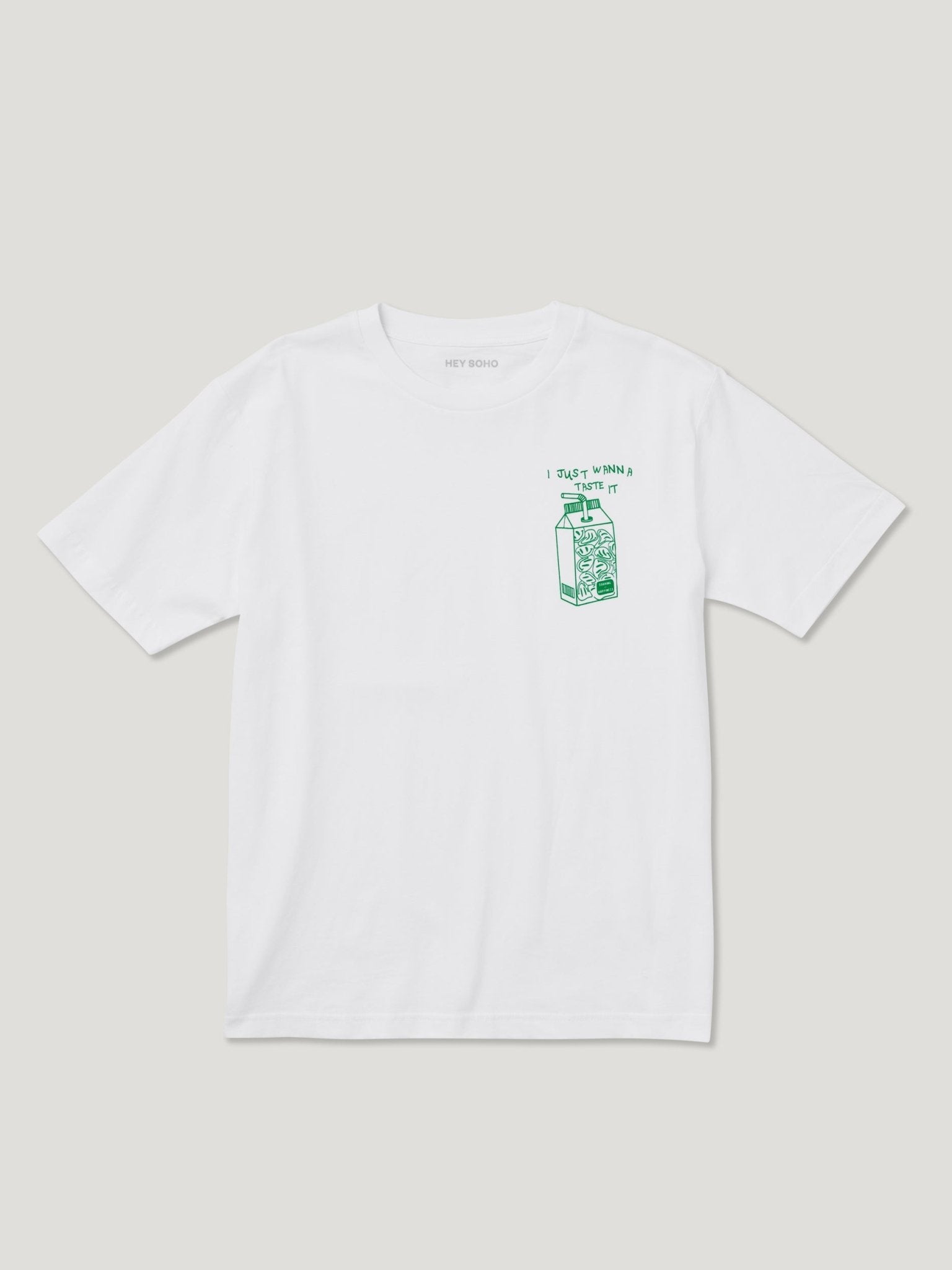 SOAK UP THE HAPPINESS T-Shirt weiß - heysoho