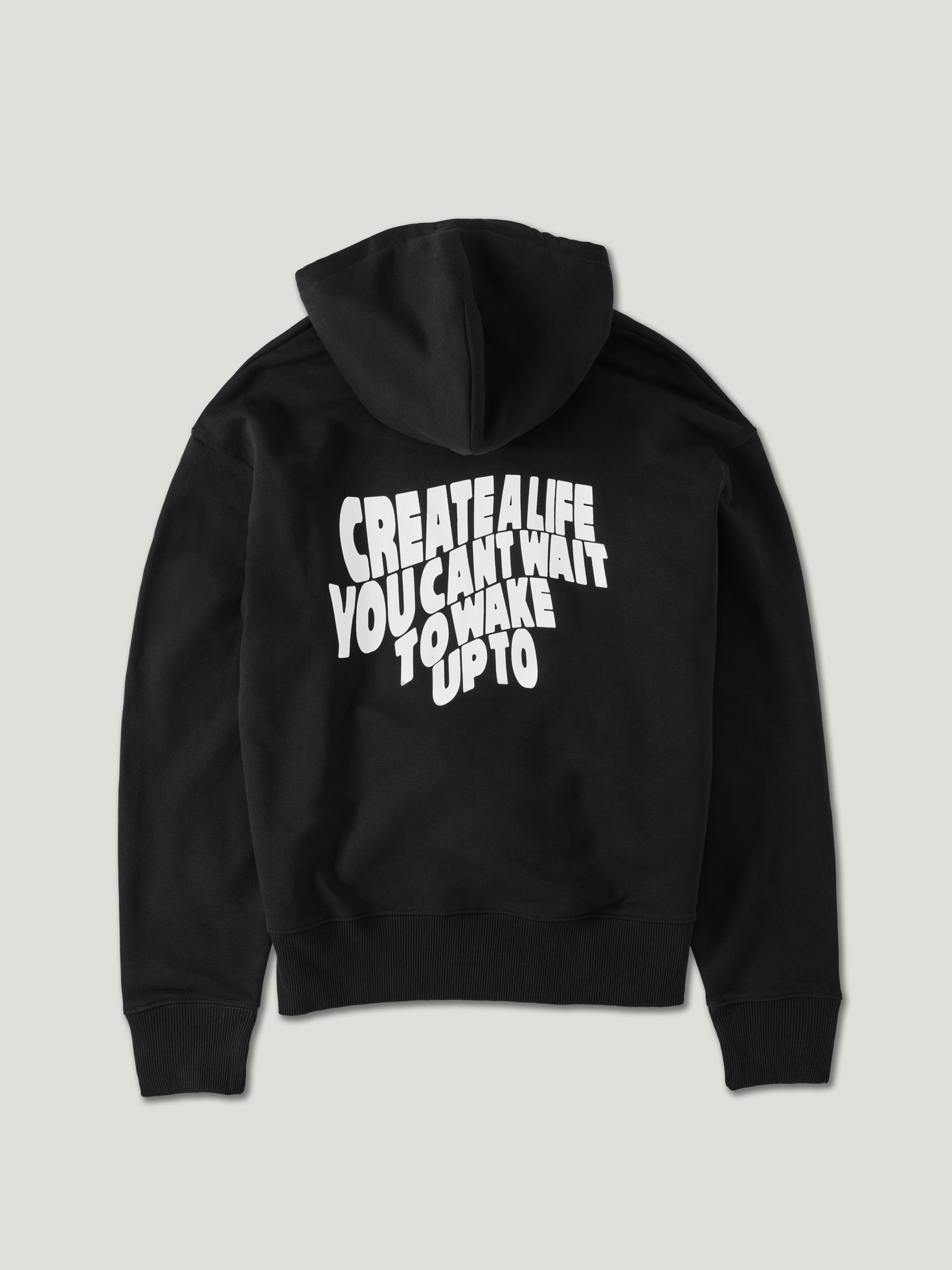 Create a life Hoodie schwarz - heysoho